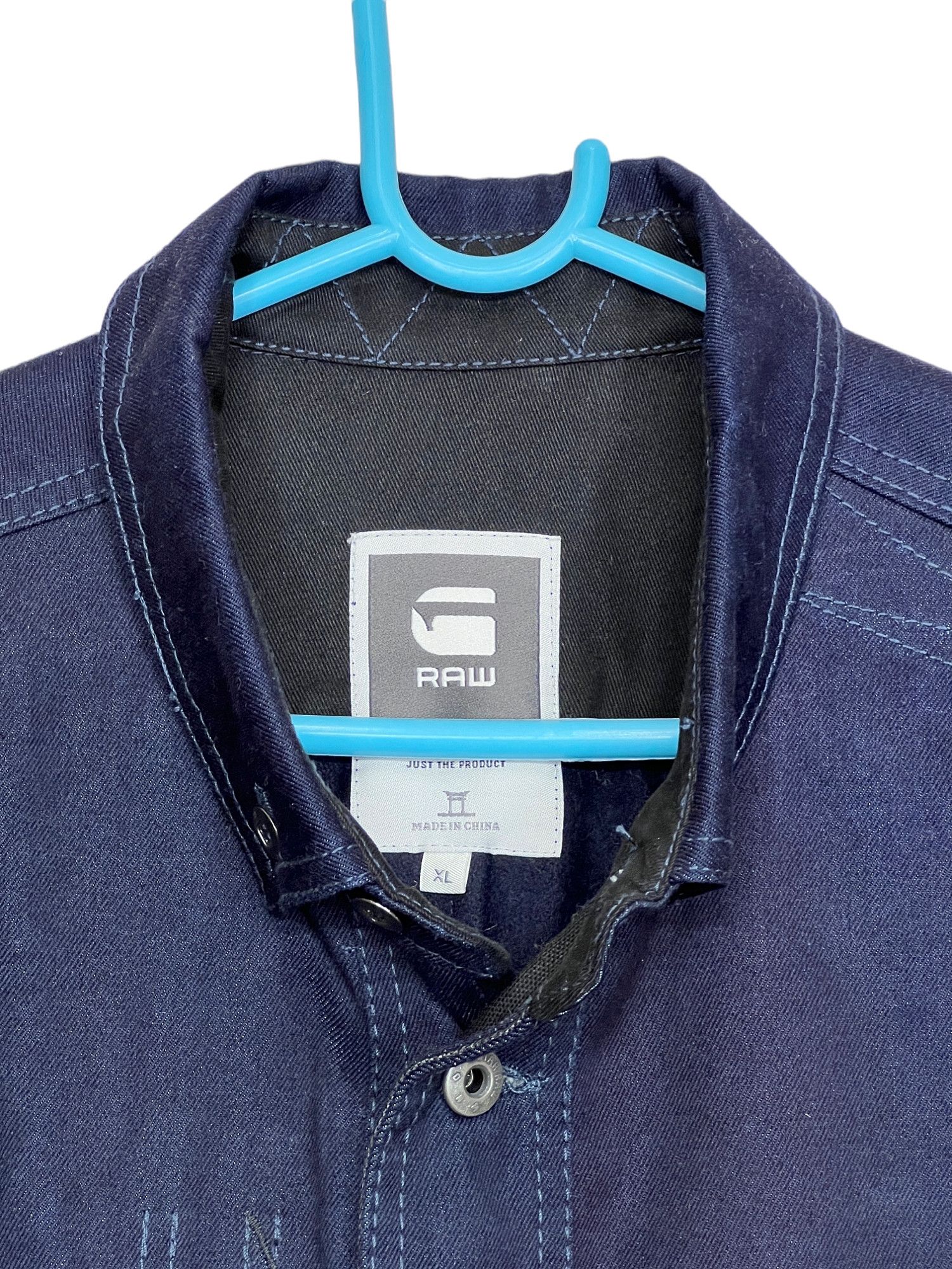 G-Star G-Star Raw Faeros PM Overshirt L/S Denim Jacket Size US L / EU 52-54 / 3 - 5 Thumbnail
