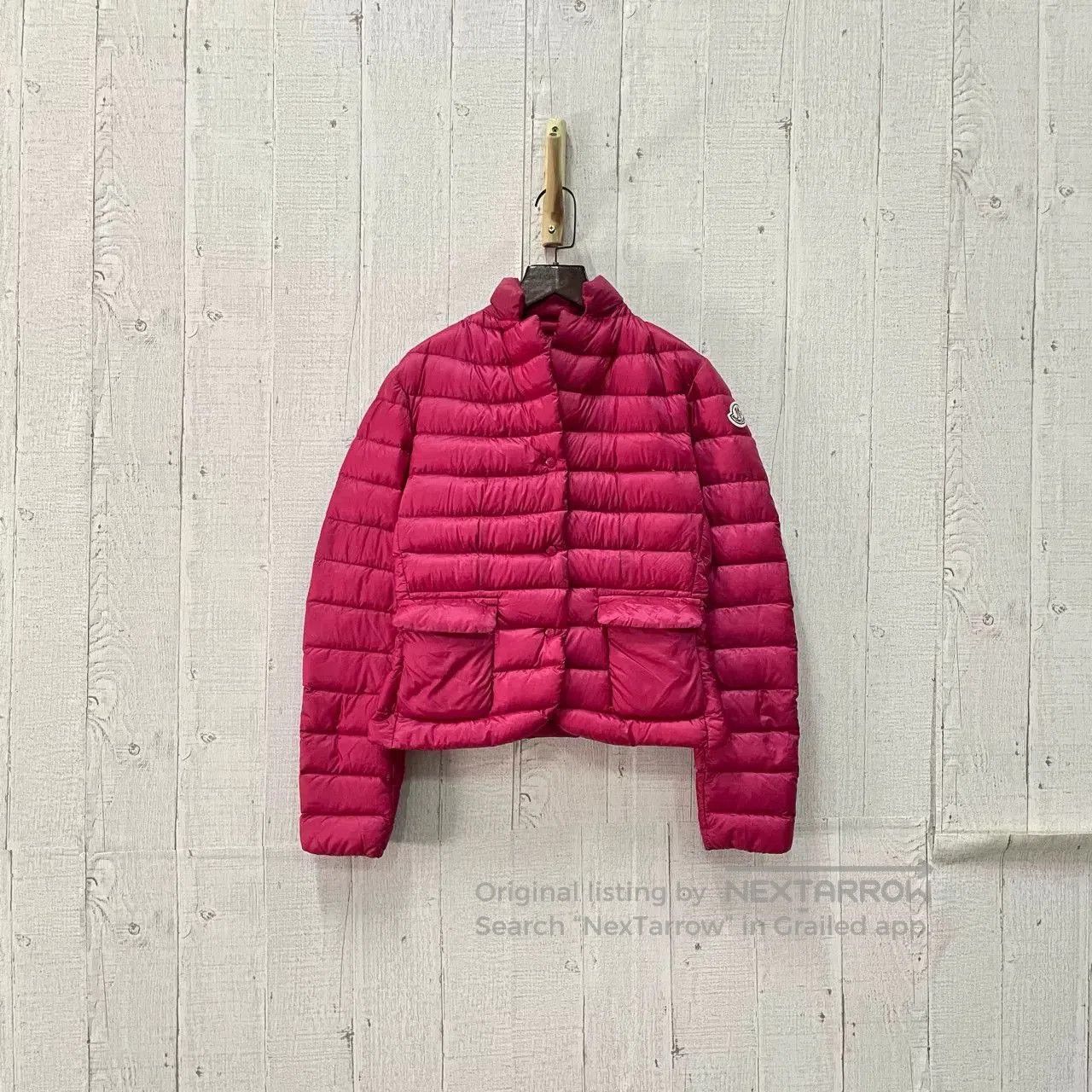 Moncler Moncler Pink Down Jacket. Size S / US 4 / IT 40 - 1 Thumbnail