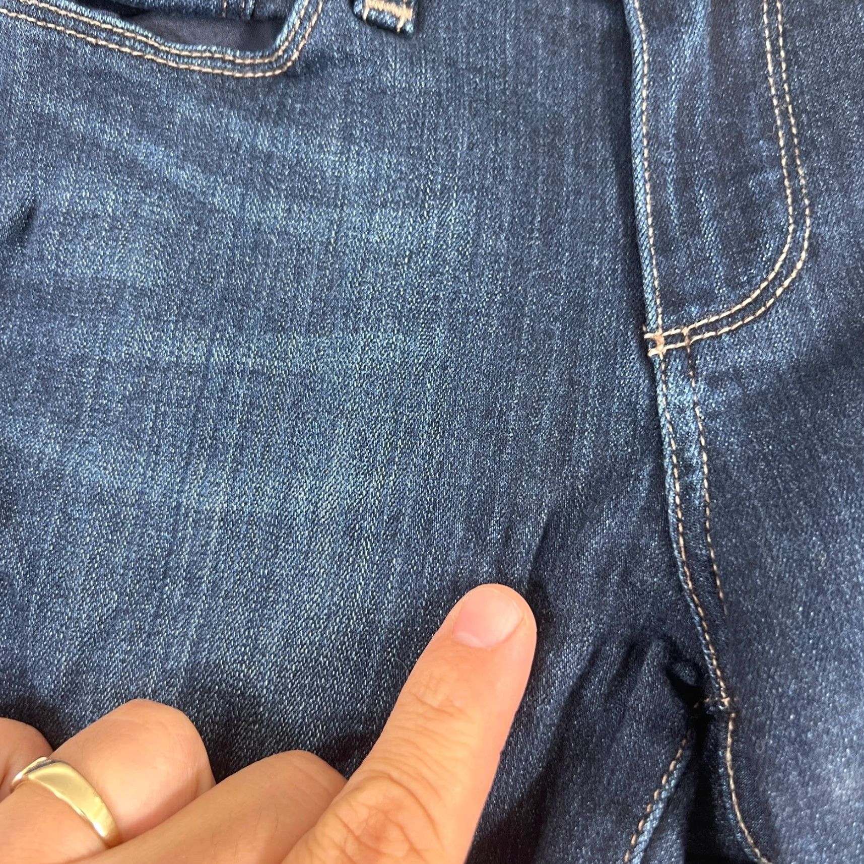 Paige Paige Jeans 26 Verdugo Skinny Cropped Ankle Dark Wash Low Rise Denim Blue Womens Size 26" / US 2 / IT 38 - 2 Thumbnail