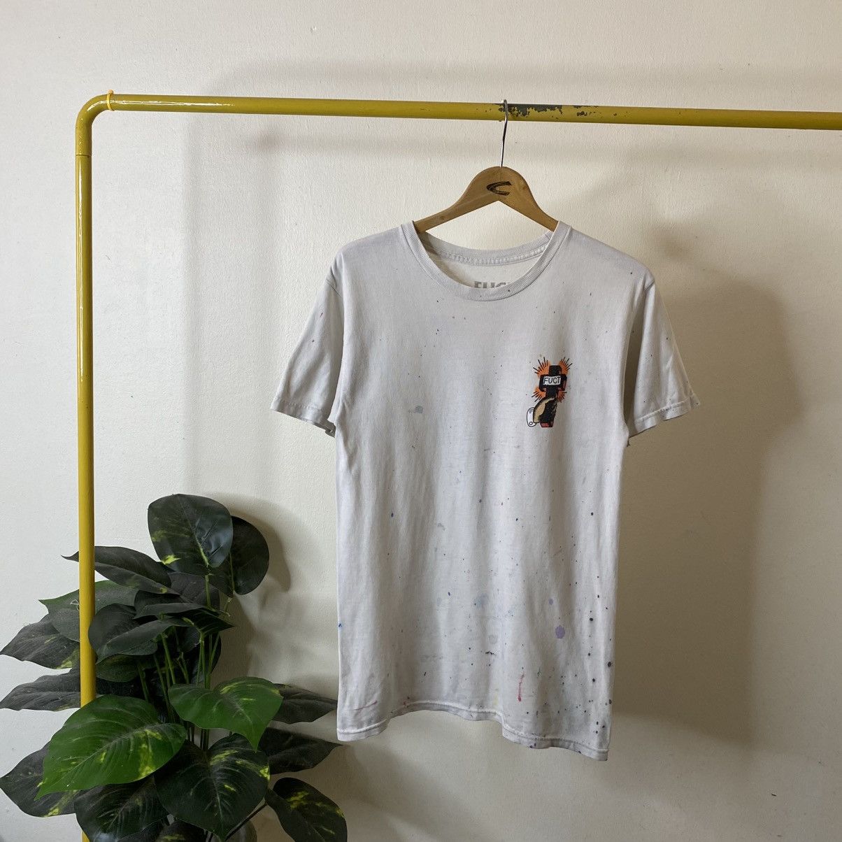 FUCT Fuct Skateboard Devil Graphic Skater T Shirt Size US S / EU 44-46 / 1 - 4 Thumbnail