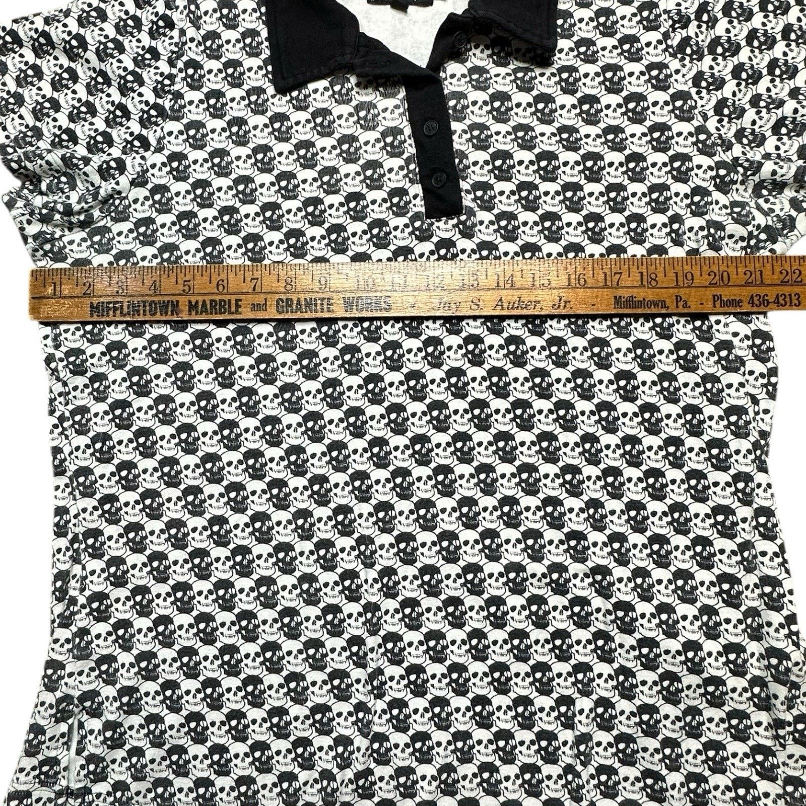 Tripp NYC Y2K Skater TRIPP NYC Skull AOP Collared Button Up Medium Size US M / EU 48-50 / 2 - 6 Thumbnail