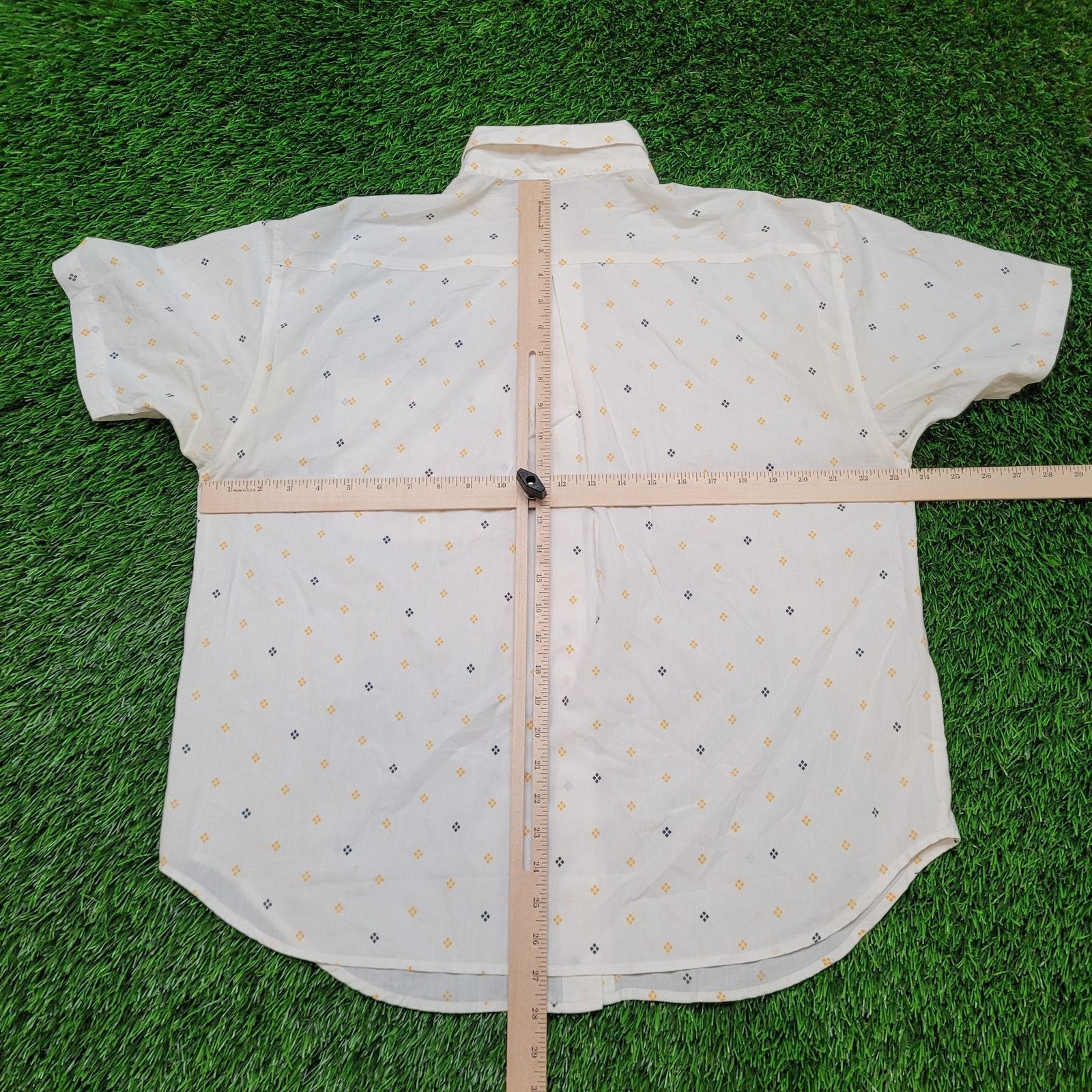 Vintage VTG 90s Venezia Geometric Print Baggy Button Shirt Womens XS Size S / US 4 / IT 40 - 8 Thumbnail