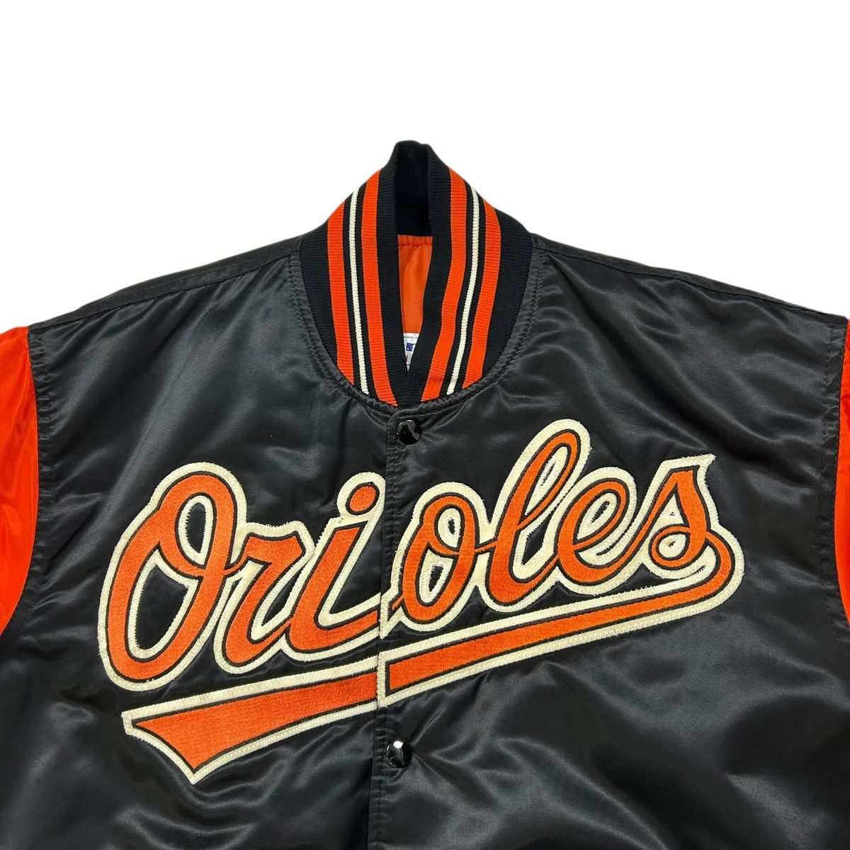 MLB VTG 90s MLB BALTIMORE ORIOLES RIPKEN JR STARTER SATIN JACKET Size US L / EU 52-54 / 3 - 3 Thumbnail