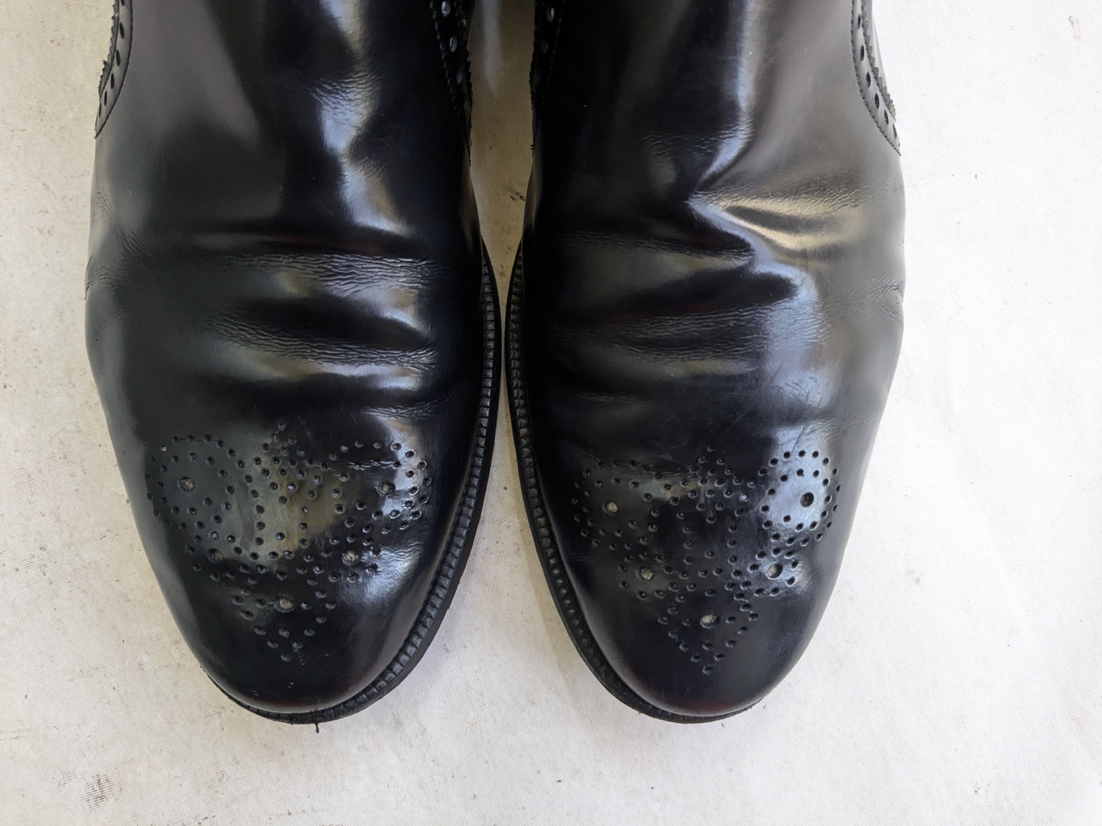 Maison Margiela Maison Margiela Side Zip Boots Black Brogues 9 42 Size US 9 / EU 42 - 3 Thumbnail