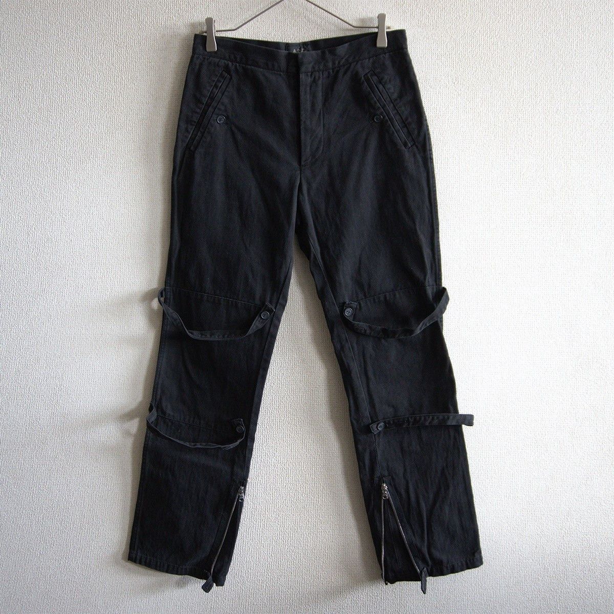 A.P.C. A.P.C. Bondage pants Black Size XS Size US 28 / EU 44 - 1 Thumbnail