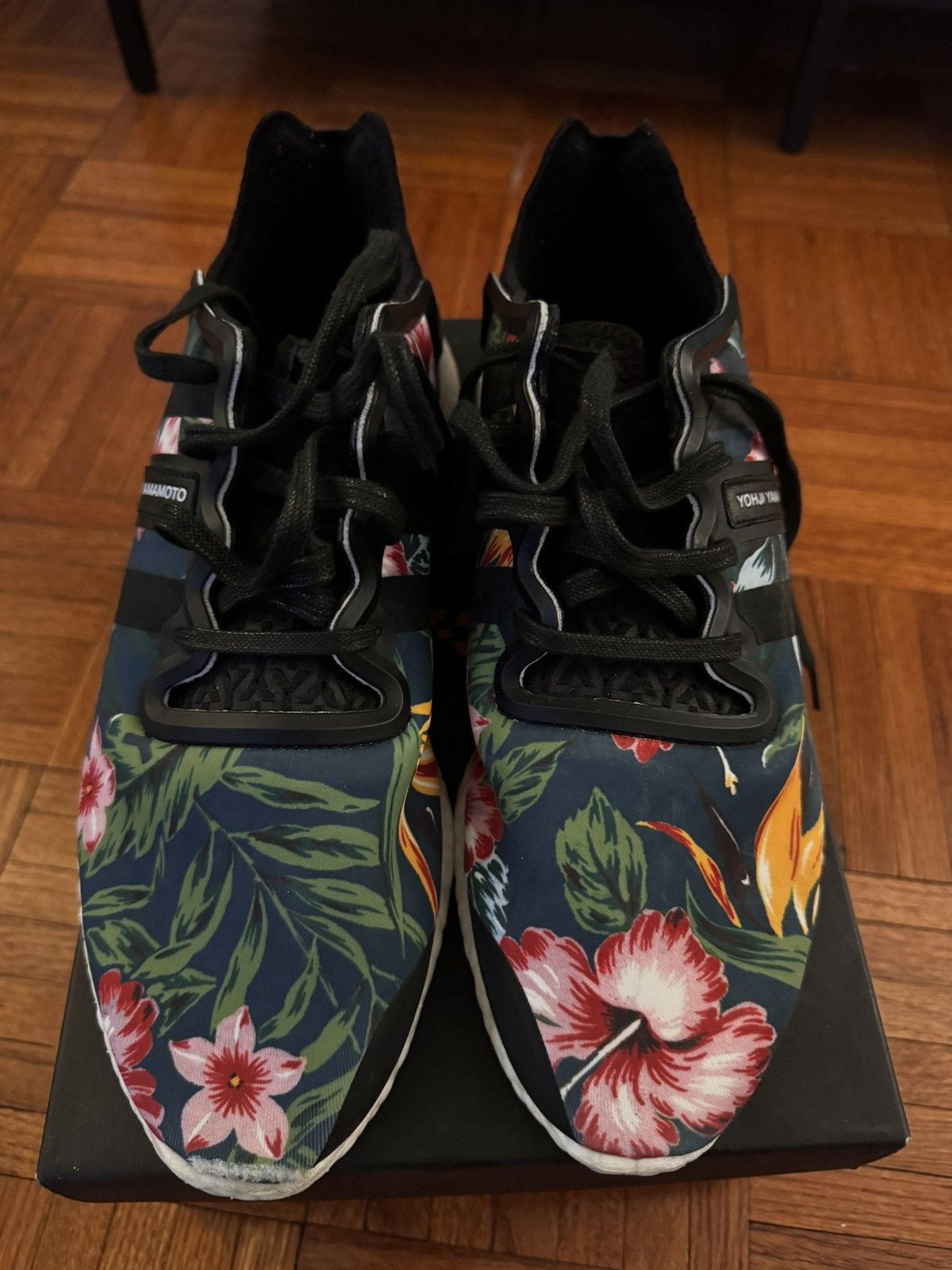 Y 3 Yohji Yamamoto Y 3 Yohji Boost Floral Bird of Paradise Grailed