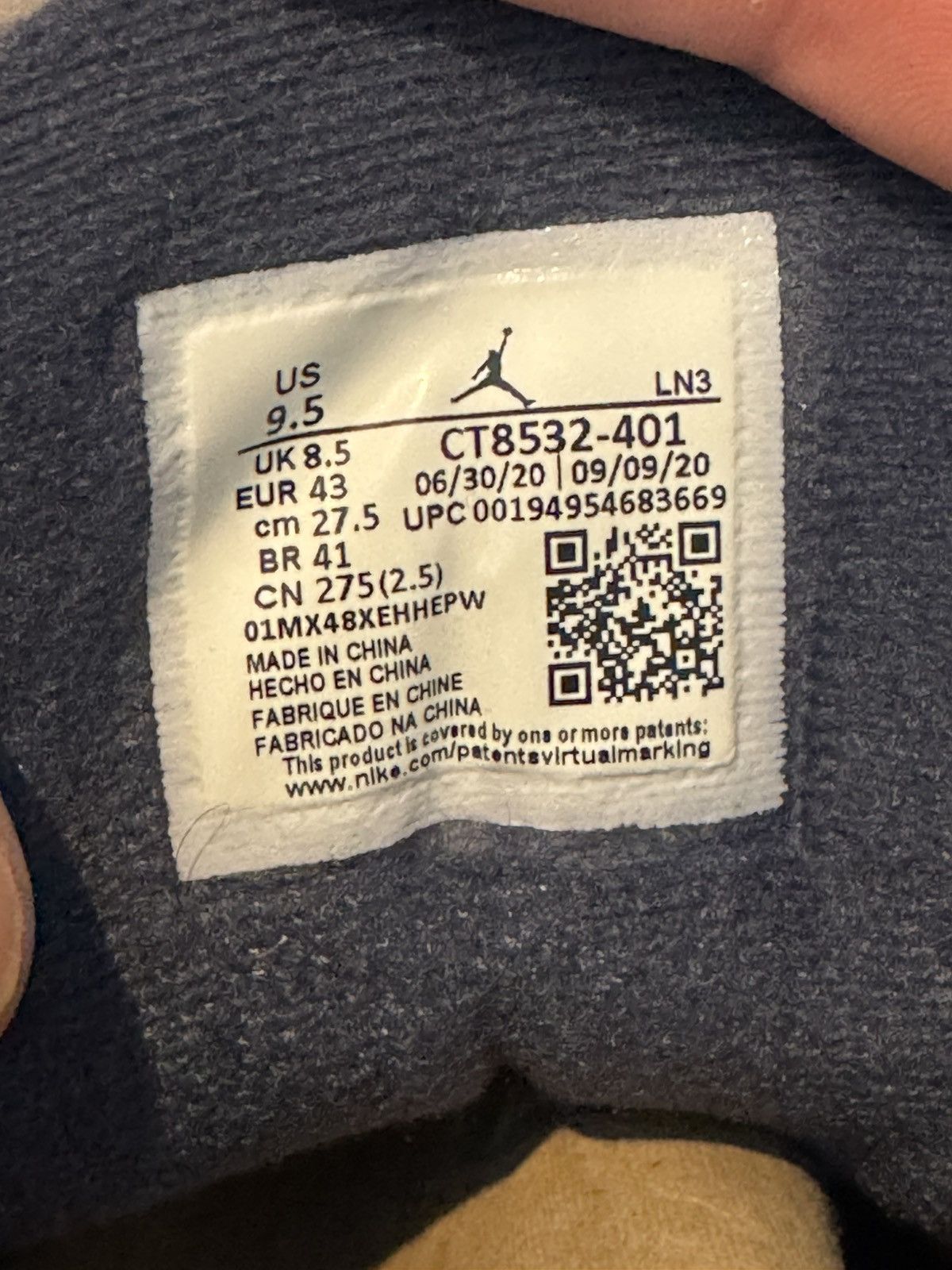 Jordan Brand Jordan 3 Georgetown Size US 9.5 / EU 42-43 - 7 Thumbnail
