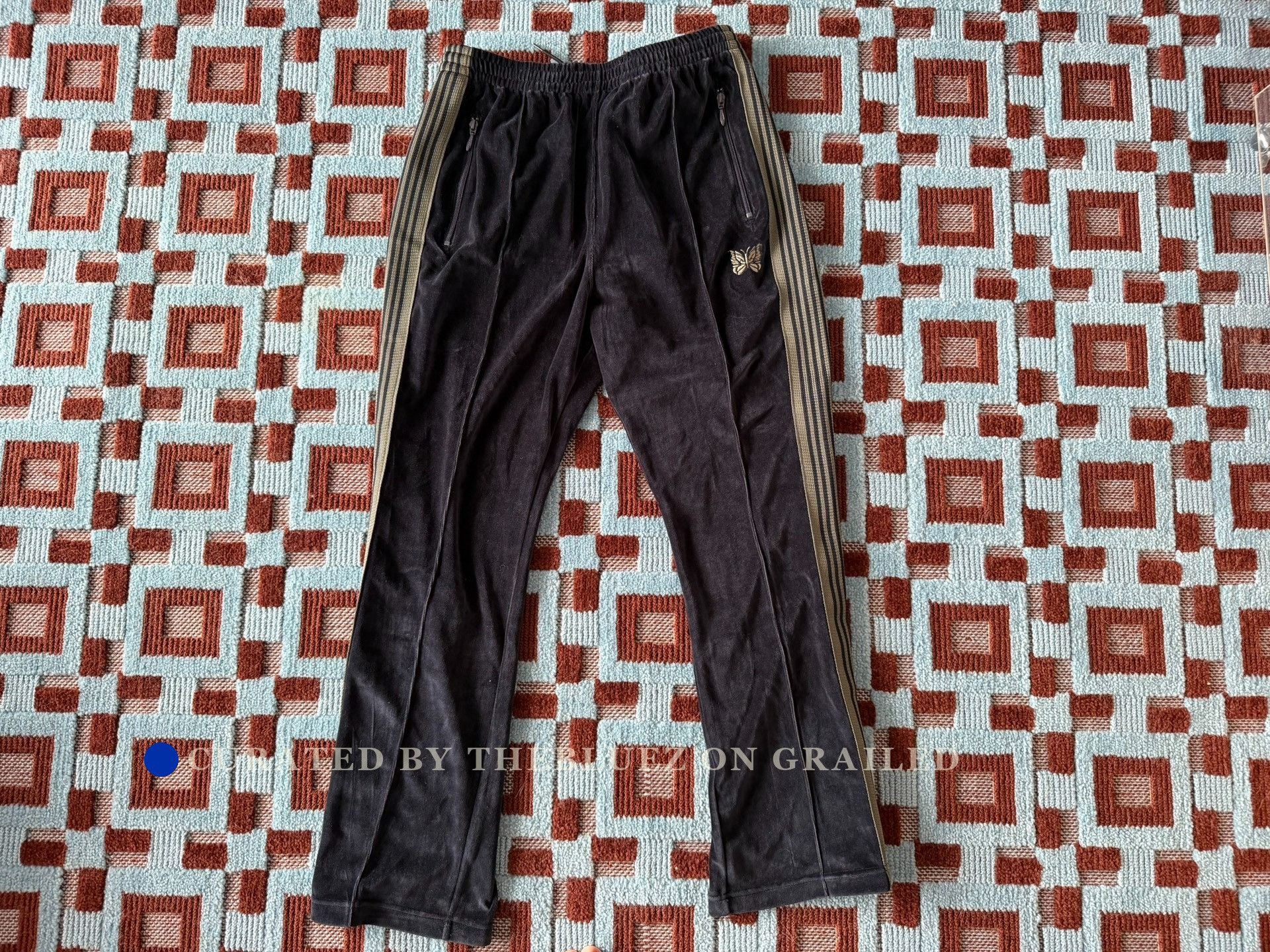 Needles Needles Velvet Track Pants Size US 28 / EU 44 - 1 Thumbnail