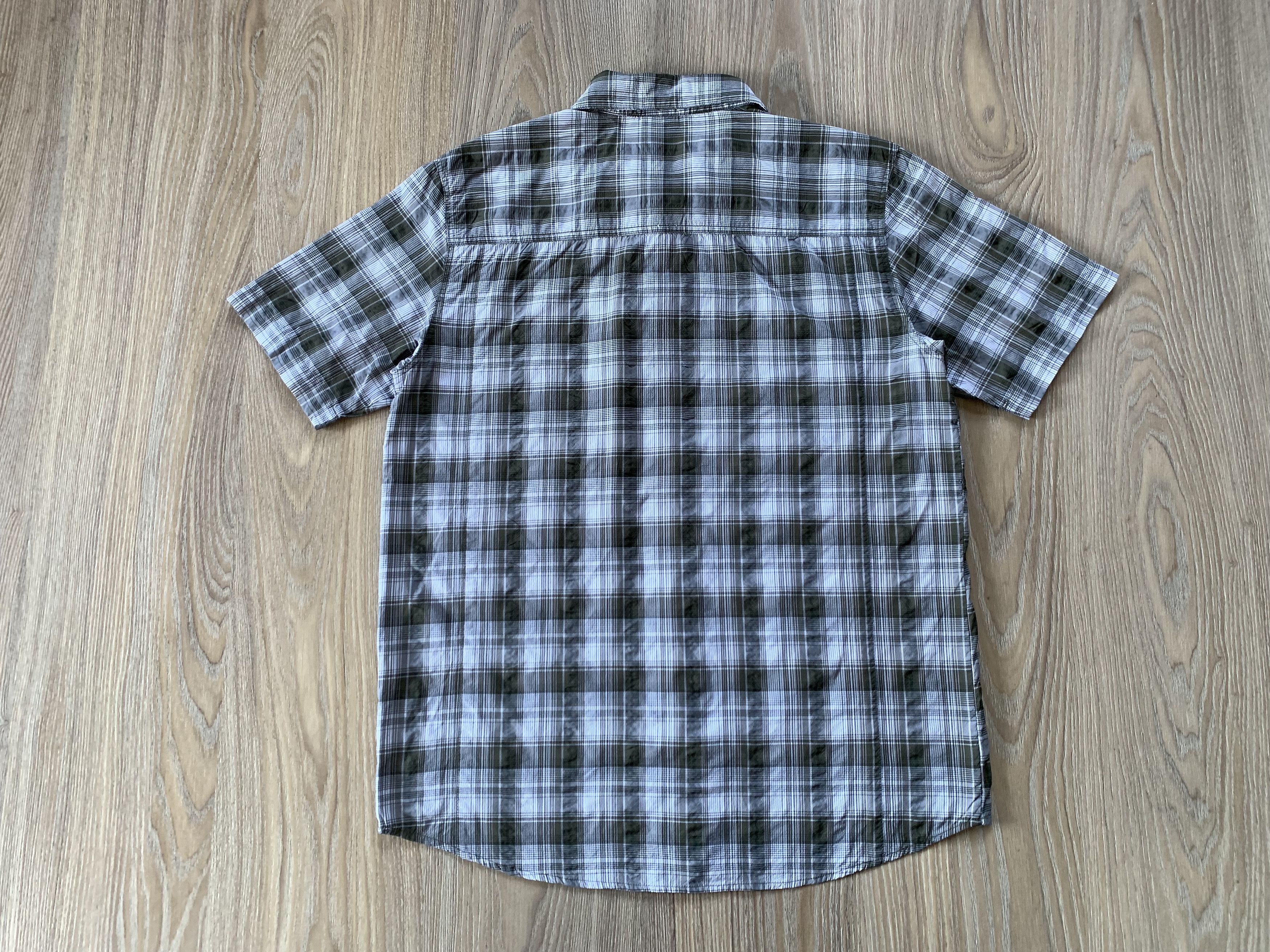 Other Men's 46 Nord Hiking Trekking Plaid Short Sleeve Shirt Size US S / EU 44-46 / 1 - 3 Thumbnail