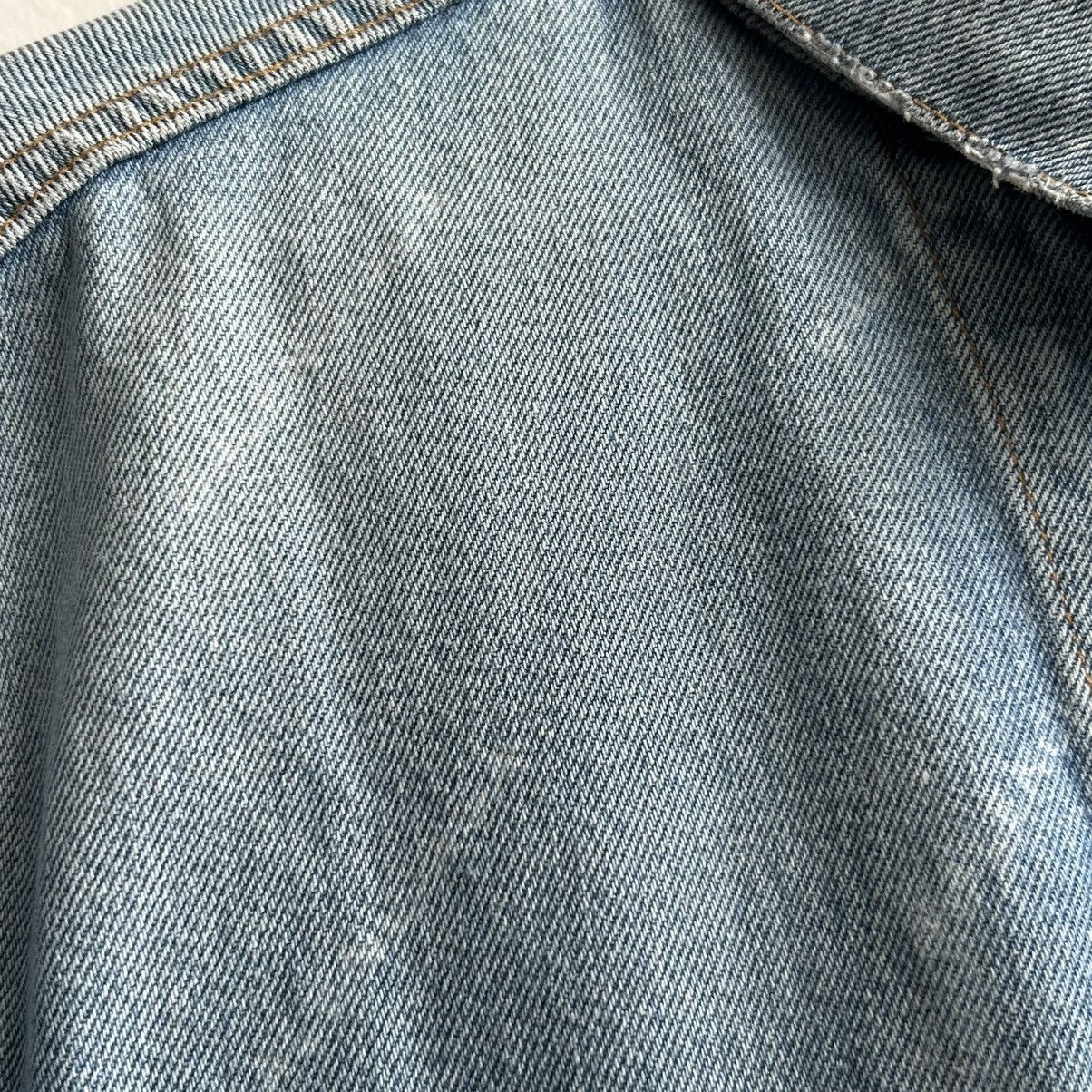 Balenciaga All over Print Distressed Denim Jacket SZ 36 EU Size US L / EU 52-54 / 3 - 6 Thumbnail