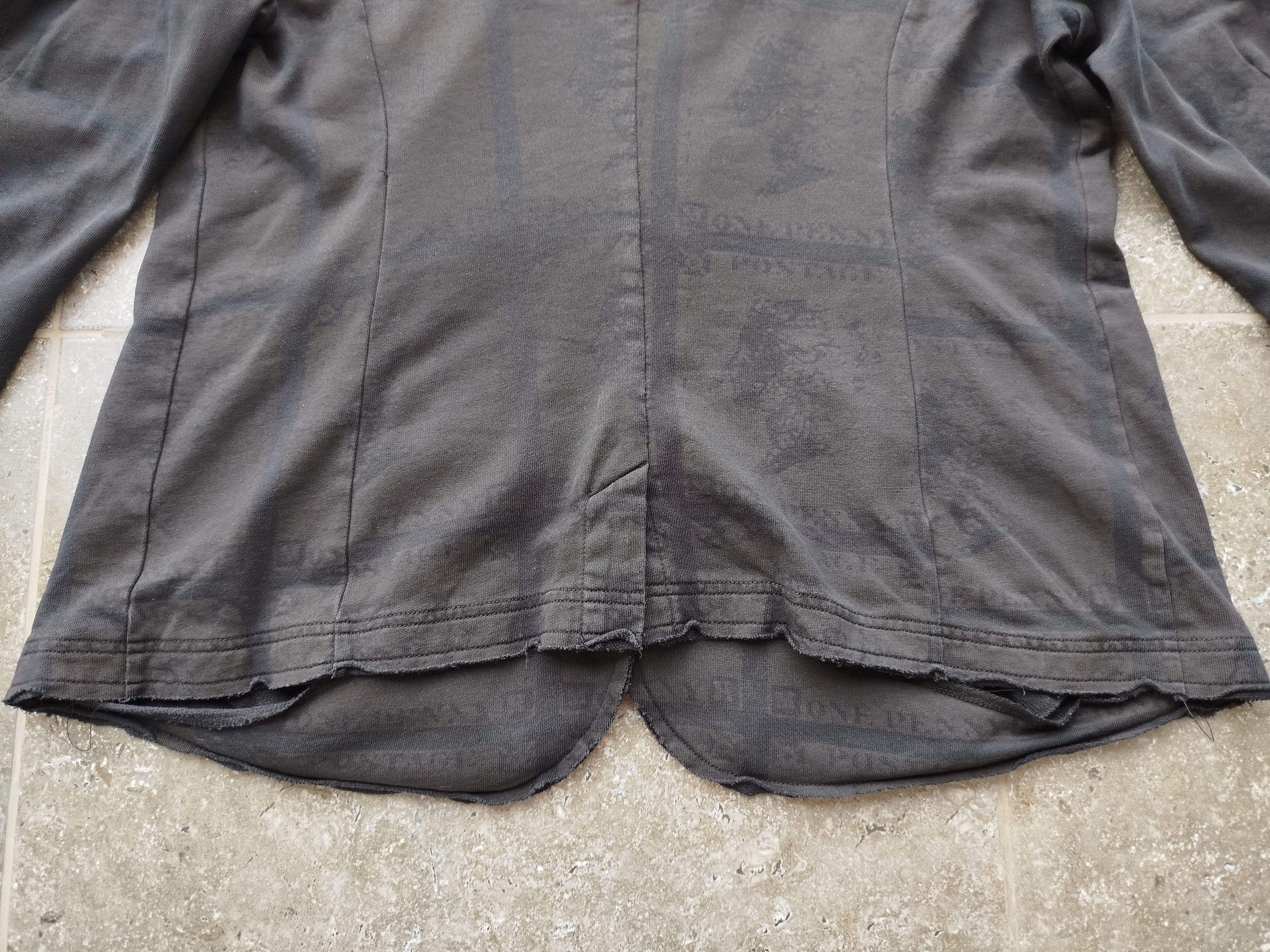 Rundholz Cardigan Jacket Full Zip Pockets One Penny Print Cotton Size L / US 10 / IT 46 - 9 Thumbnail