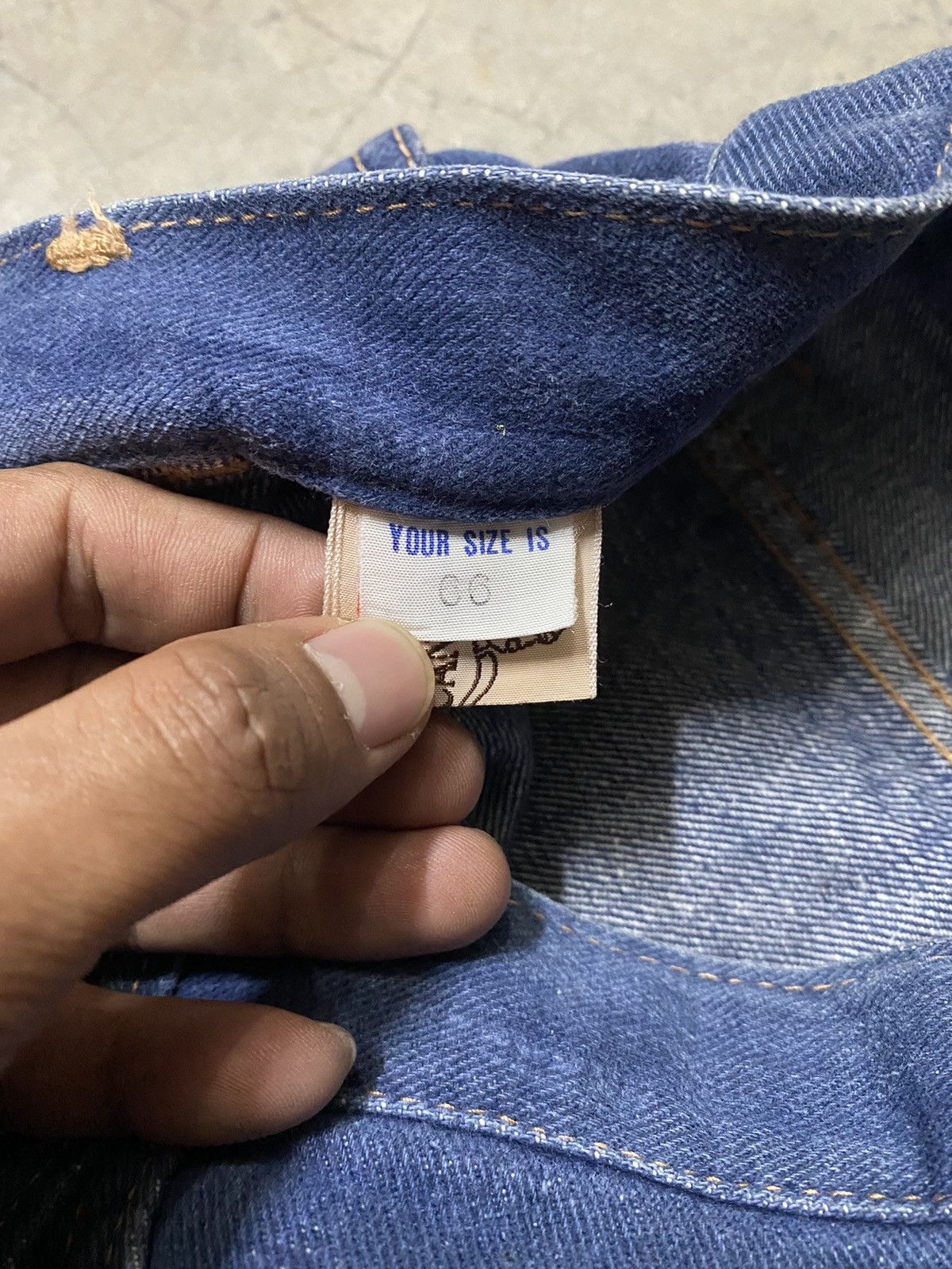 Vintage Flare Jeans Vintage X-West Canton Made in Usa Size US 29 - 14 Thumbnail
