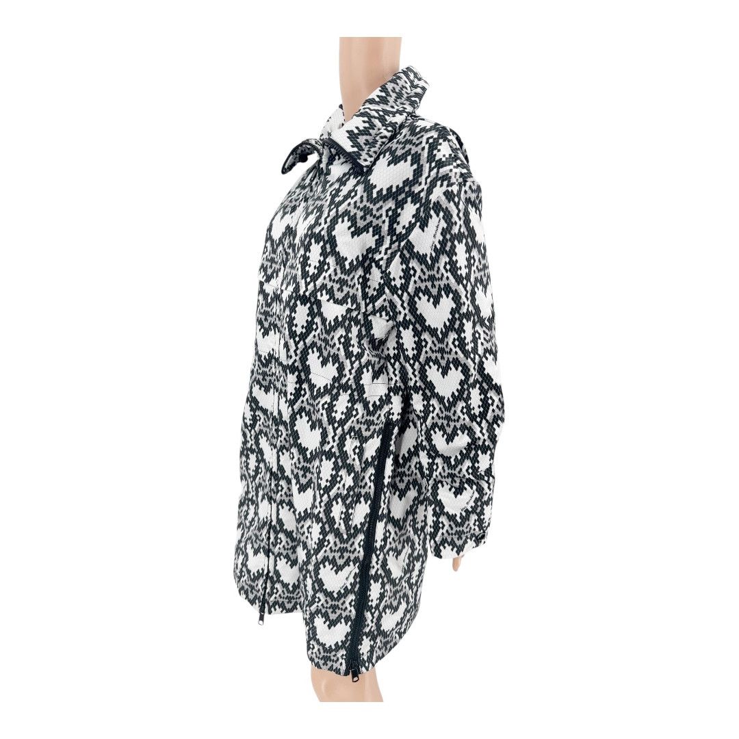 Love Moschino Love Moschino Jacket Python Geometric Hearts Print Coat Size M / US 6-8 / IT 42-44 - 6 Thumbnail