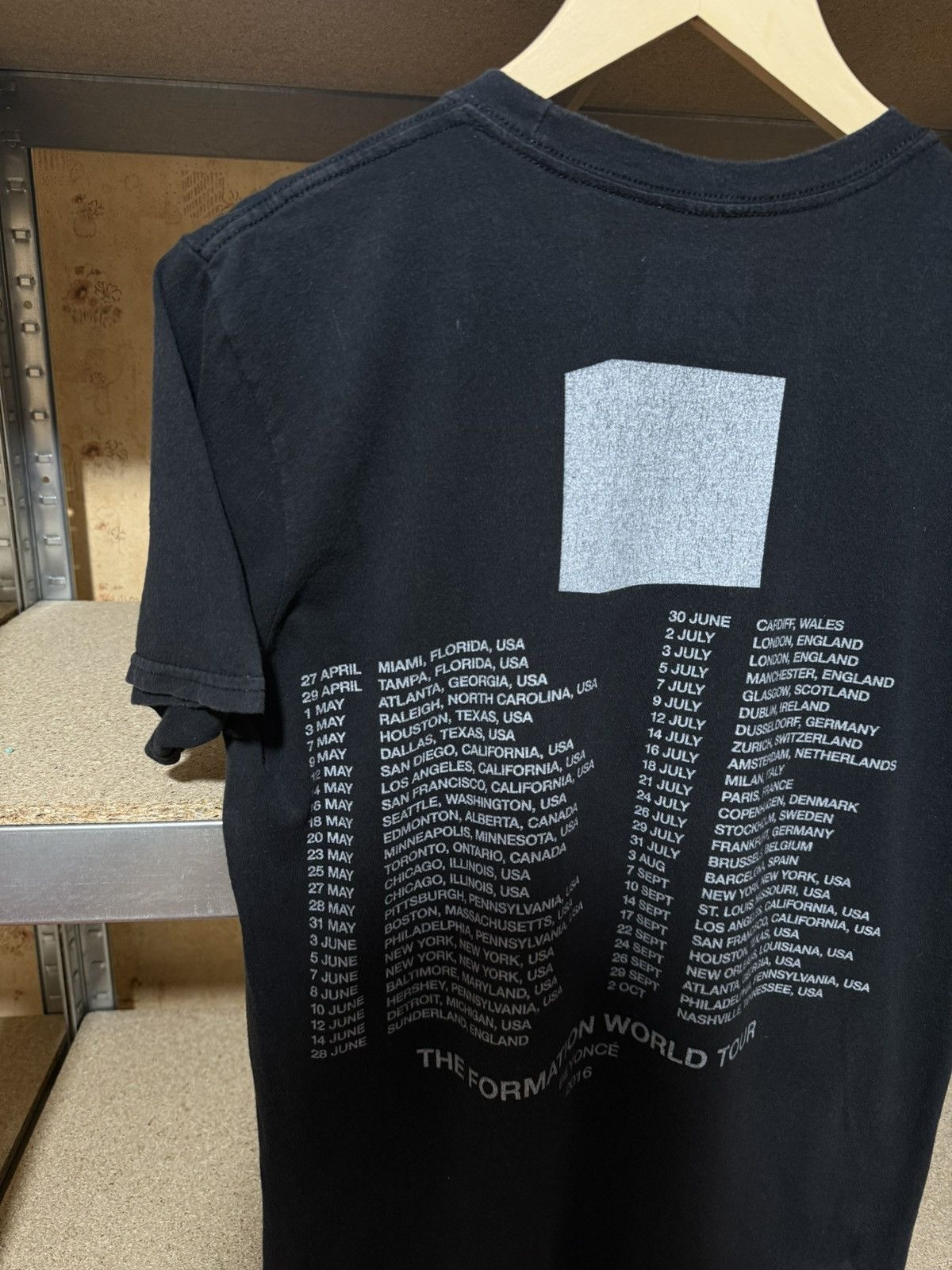 Band Tees × Beyonce Beyoncé the Formation World Tour 2016 T-Shirt Y2K Hype Size US M / EU 48-50 / 2 - 4 Thumbnail