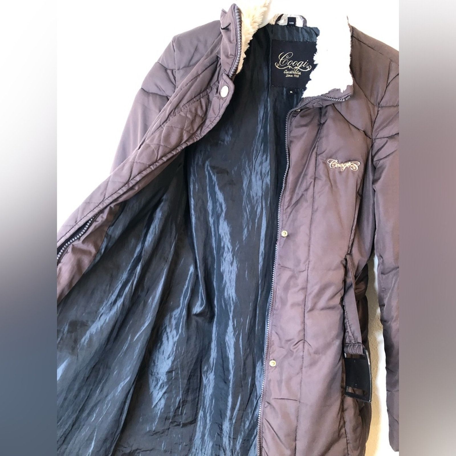 Coogi COOGI Vintage Women’s Belted Coat—Medium (Please see photos) Size M / US 6-8 / IT 42-44 - 7 Thumbnail