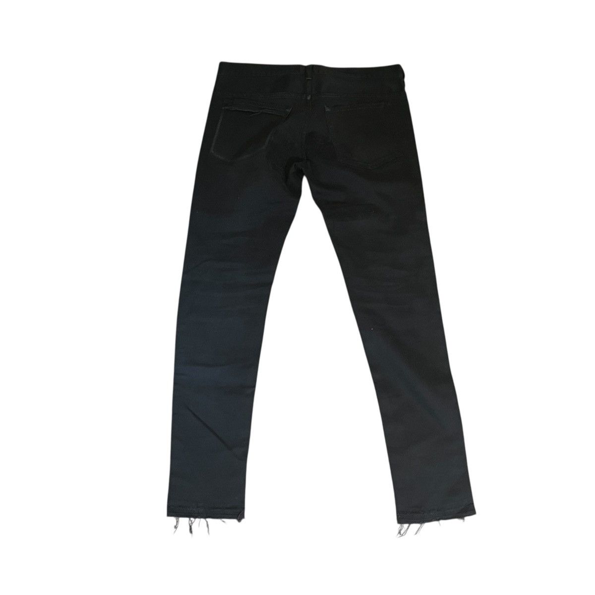 Japanese Brand × Jun Takahashi × Undercover Undercover 68 Blue Yarn Black Denim Size US 32 / EU 48 - 8 Thumbnail