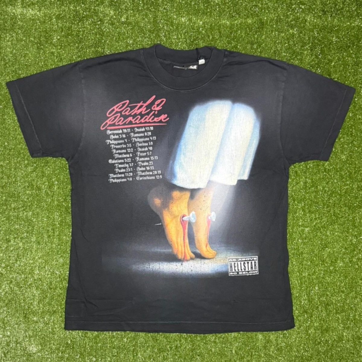 HELLSTAR Hellstar Nailed Tour 96 T-Shirt Size US S / EU 44-46 / 1 - 1 Thumbnail