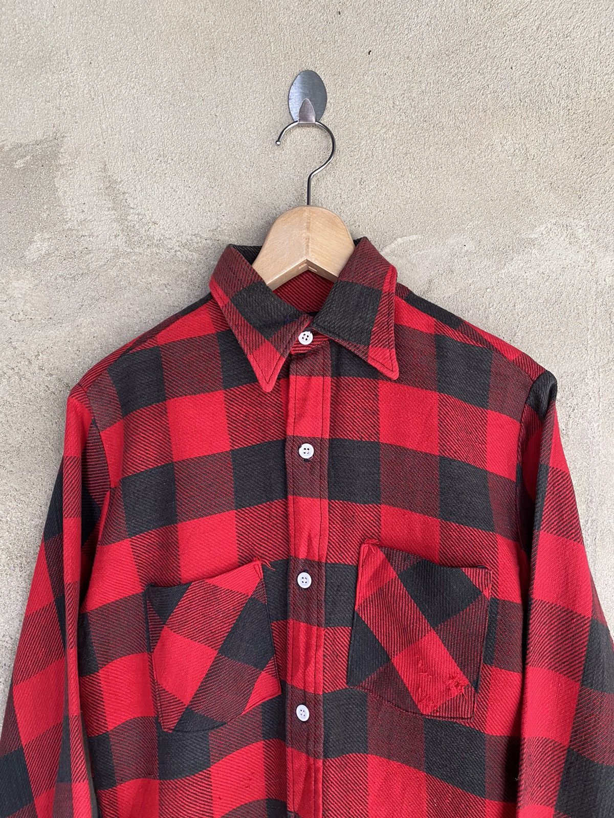 Big Mac Vintage Big Mac J.C Penney Plaid Tartan Flannel Shirt Size US S / EU 44-46 / 1 - 3 Thumbnail