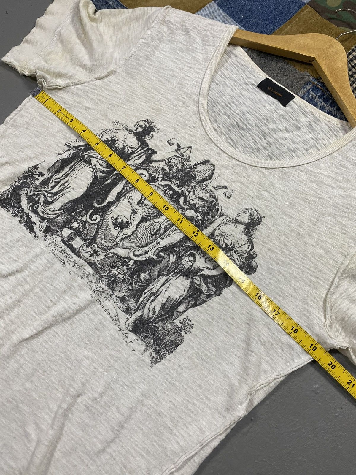 Issey Miyake × Tete Homme Tete Homme By Issey Miyake Beautiful Art Tshirt Size US M / EU 48-50 / 2 - 4 Thumbnail