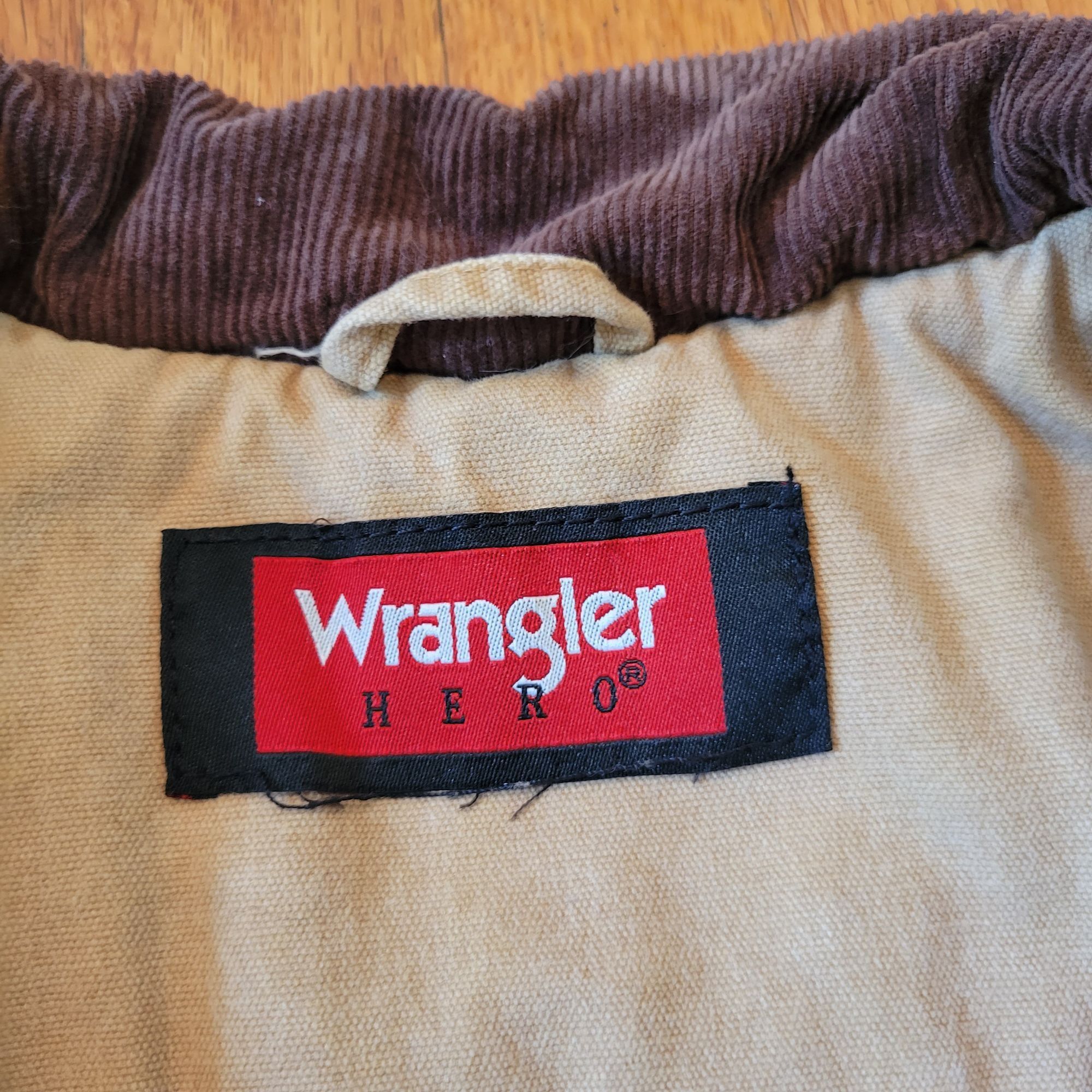 Wrangler Wrangler Hero Sherpa Lined Tan Canvas Vest XL Work Barn Chor Size US XL / EU 56 / 4 - 2 Thumbnail