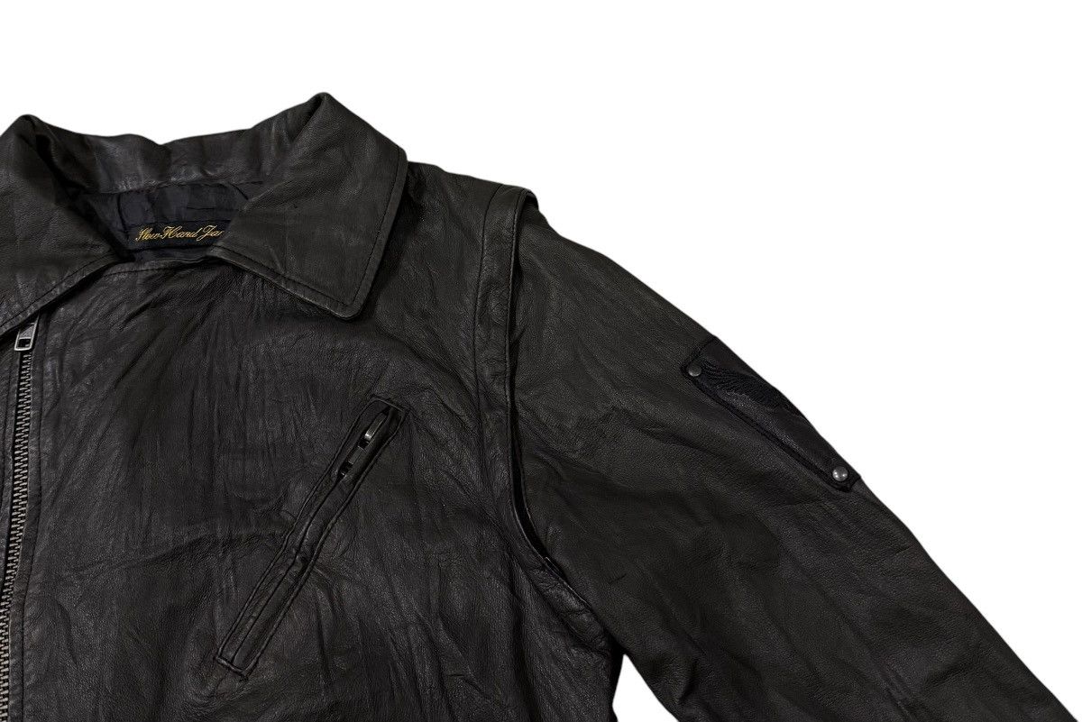 If Six Was Nine Vtg Small Parts Undercover Inspired Pigskin Leather Jacket Size US S / EU 44-46 / 1 - 3 Thumbnail