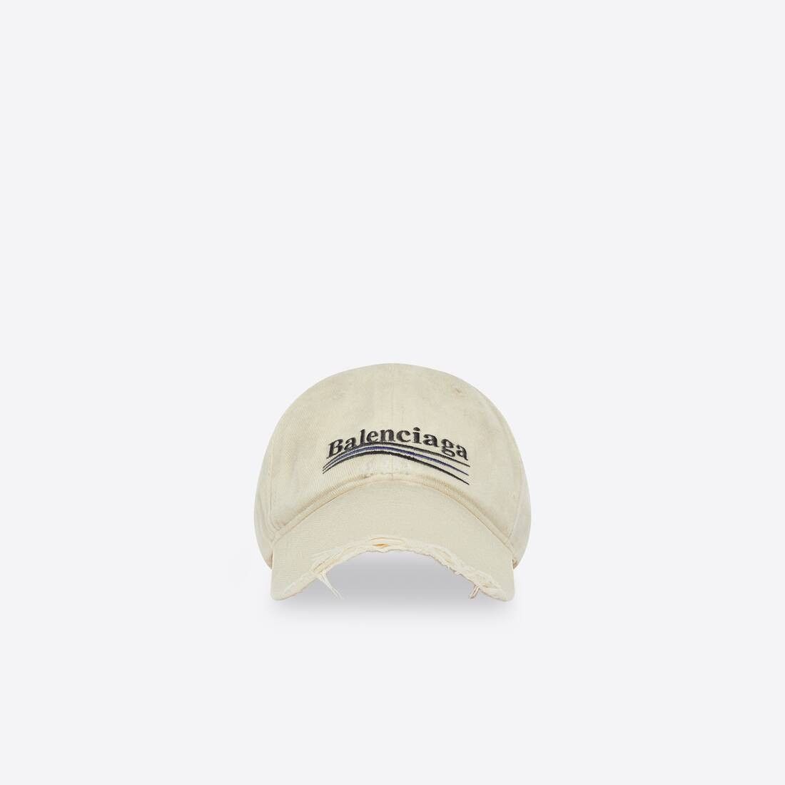 Balenciaga o1srvl11e0425 Size: S/Political Campaign Destroyed Hat/Cap Size ONE SIZE - 1 Thumbnail