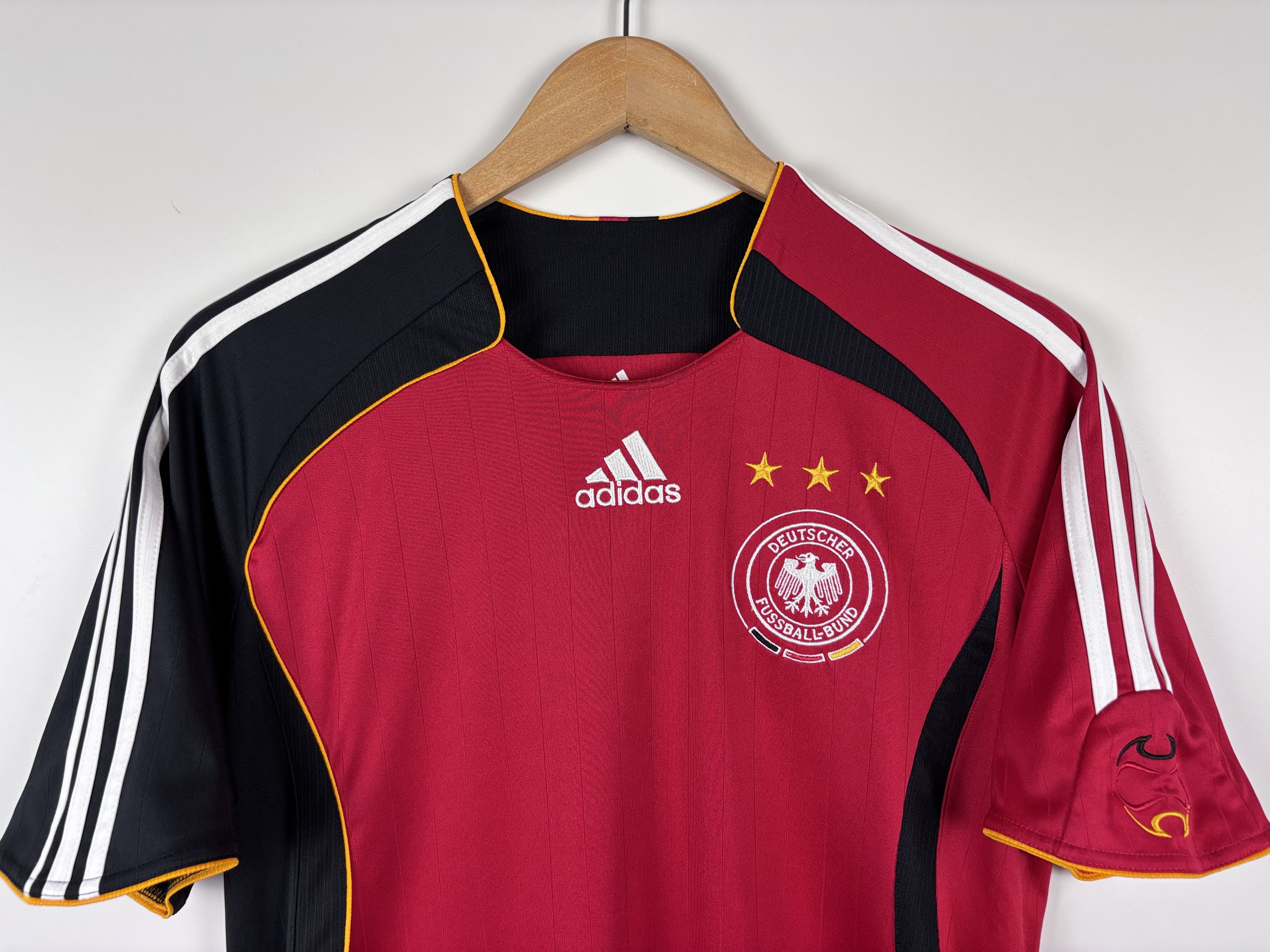 Adidas Germany World Cup 2006-08 Away Football Jersey Adidas Size US S / EU 44-46 / 1 - 2 Thumbnail