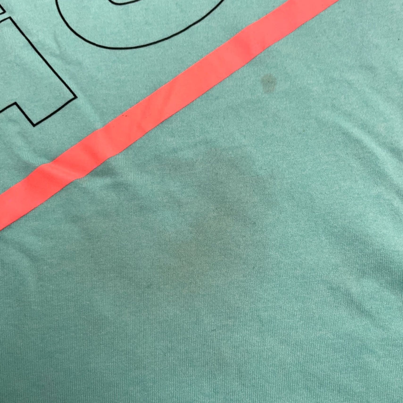 Nike Nike Tee T-Shirt Womens L Green Graphic Print V-Neck Short Sleeve Athletic Casual Shirt Size L / US 10 / IT 46 - 7 Thumbnail