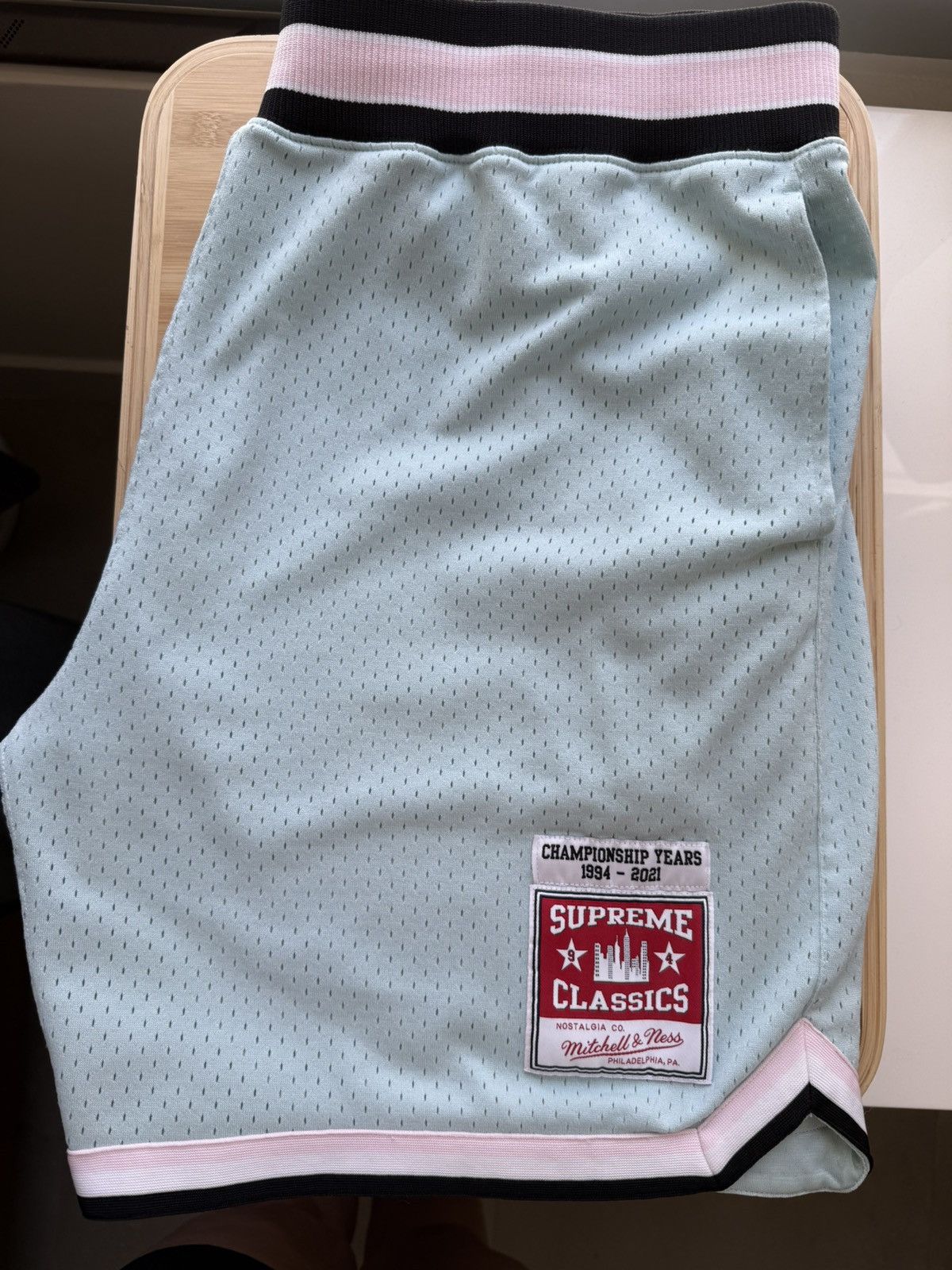 Mitchell & Ness × Supreme Supreme x Mitchell & Ness Basketball Shorts Large Size US 36 / EU 52 - 1 Thumbnail