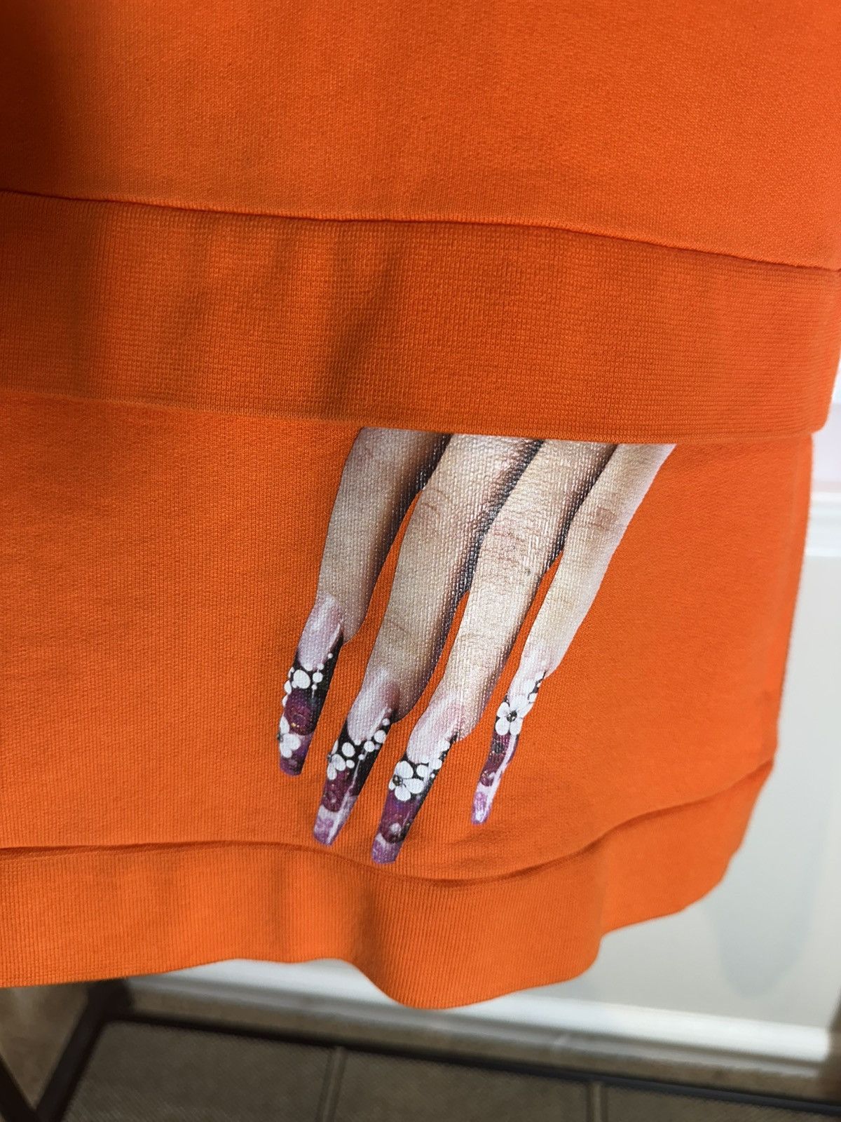 Raf Simons × Sterling Ruby Raf Simons x Sterling Ruby Rugby Long Sleeve – Orange Size US M / EU 48-50 / 2 - 3 Thumbnail