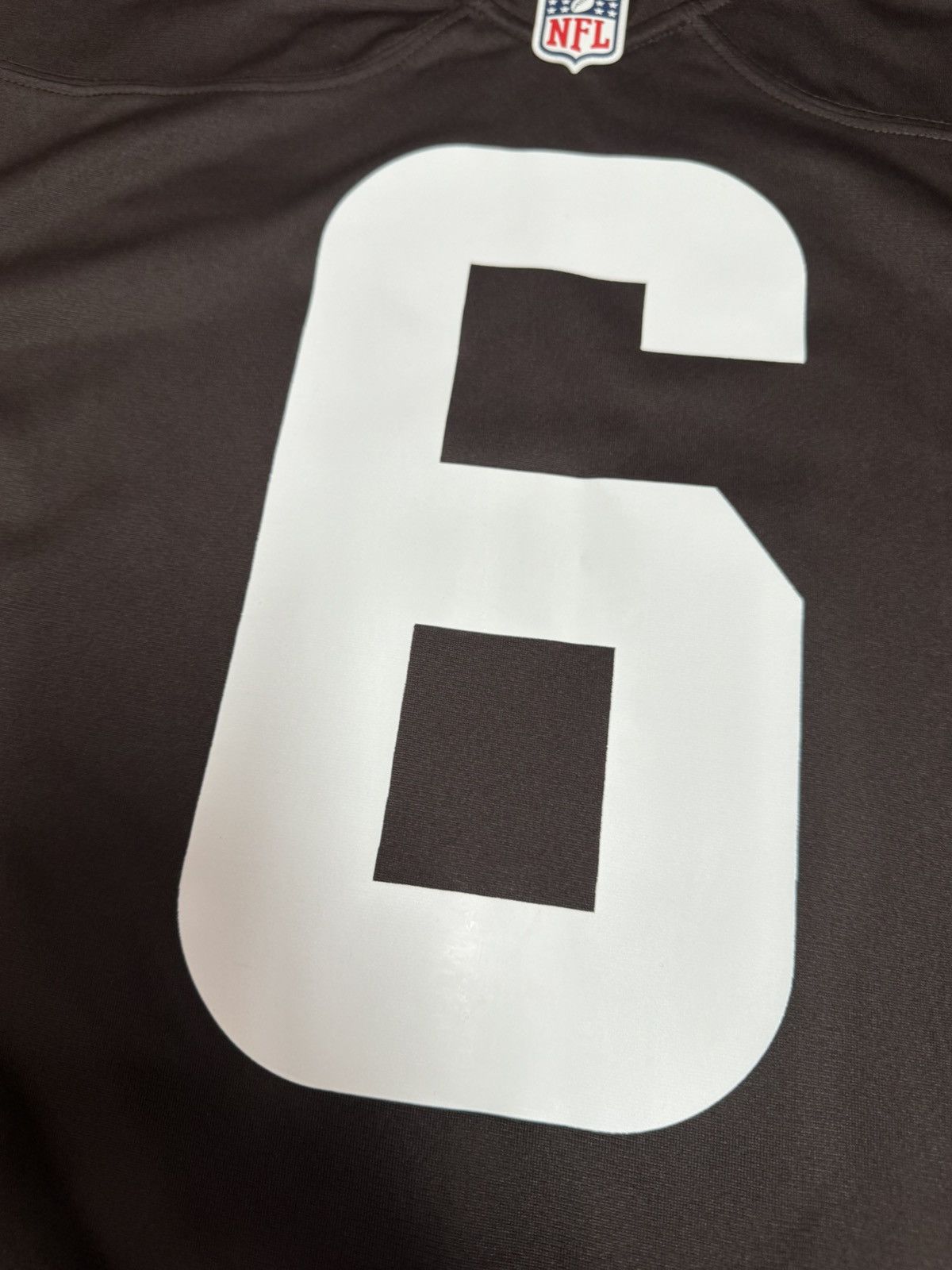 Nike Cleveland Browns Baker Mayfield #6 NFL On Field Game Jersey Size US XL / EU 56 / 4 - 3 Thumbnail