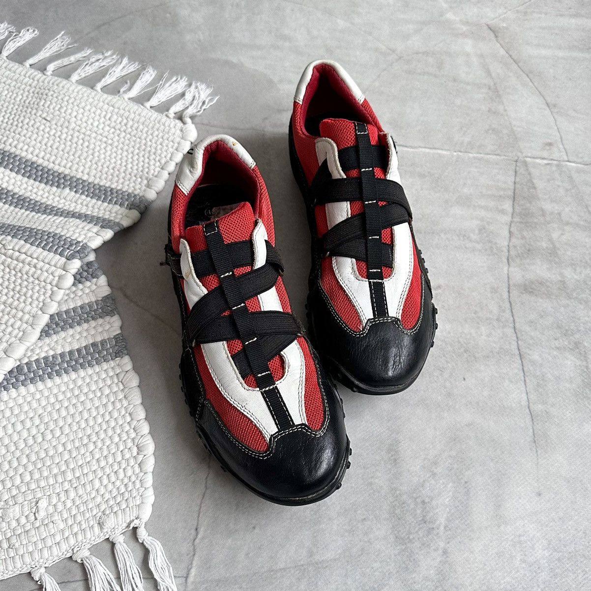 Diesel × Dirk Bikkembergs × Puma 00s Japan Straps Mesh Sneakers Shoes Diesel Vibe Mostro Y2K Size US 7 / EU 40 - 4 Thumbnail