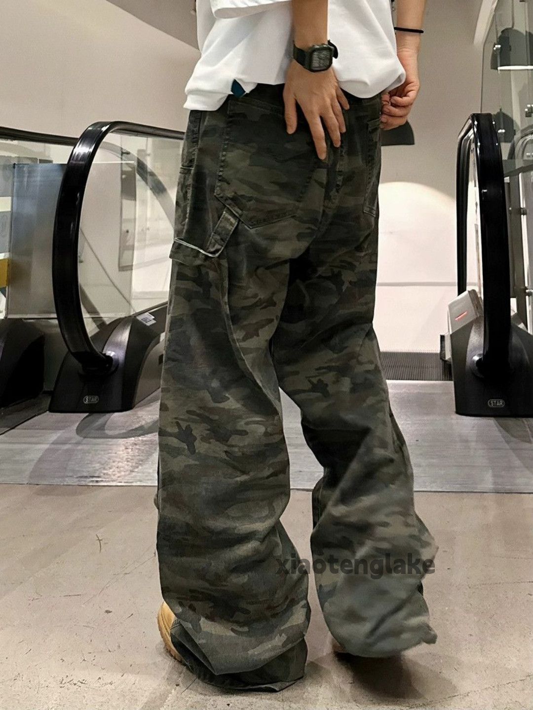 Designer × Vintage washed faded cleanfit yuppie loose carpenter work pants Size US 32 / EU 48 - 5 Thumbnail