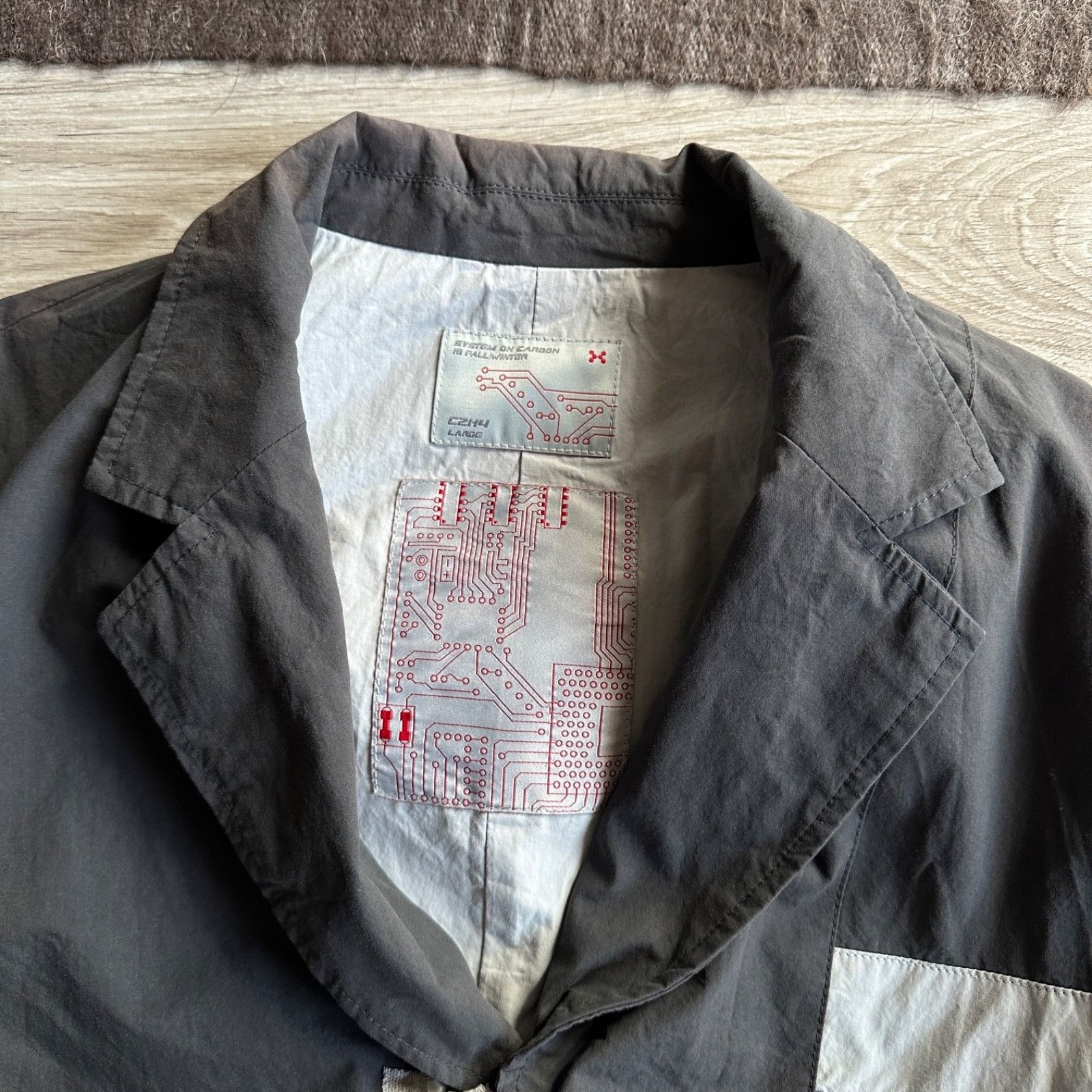 C2H4 C2H4 System on Carbon Asymmetric Pockets Jacket 9448AC Size US L / EU 52-54 / 3 - 4 Thumbnail