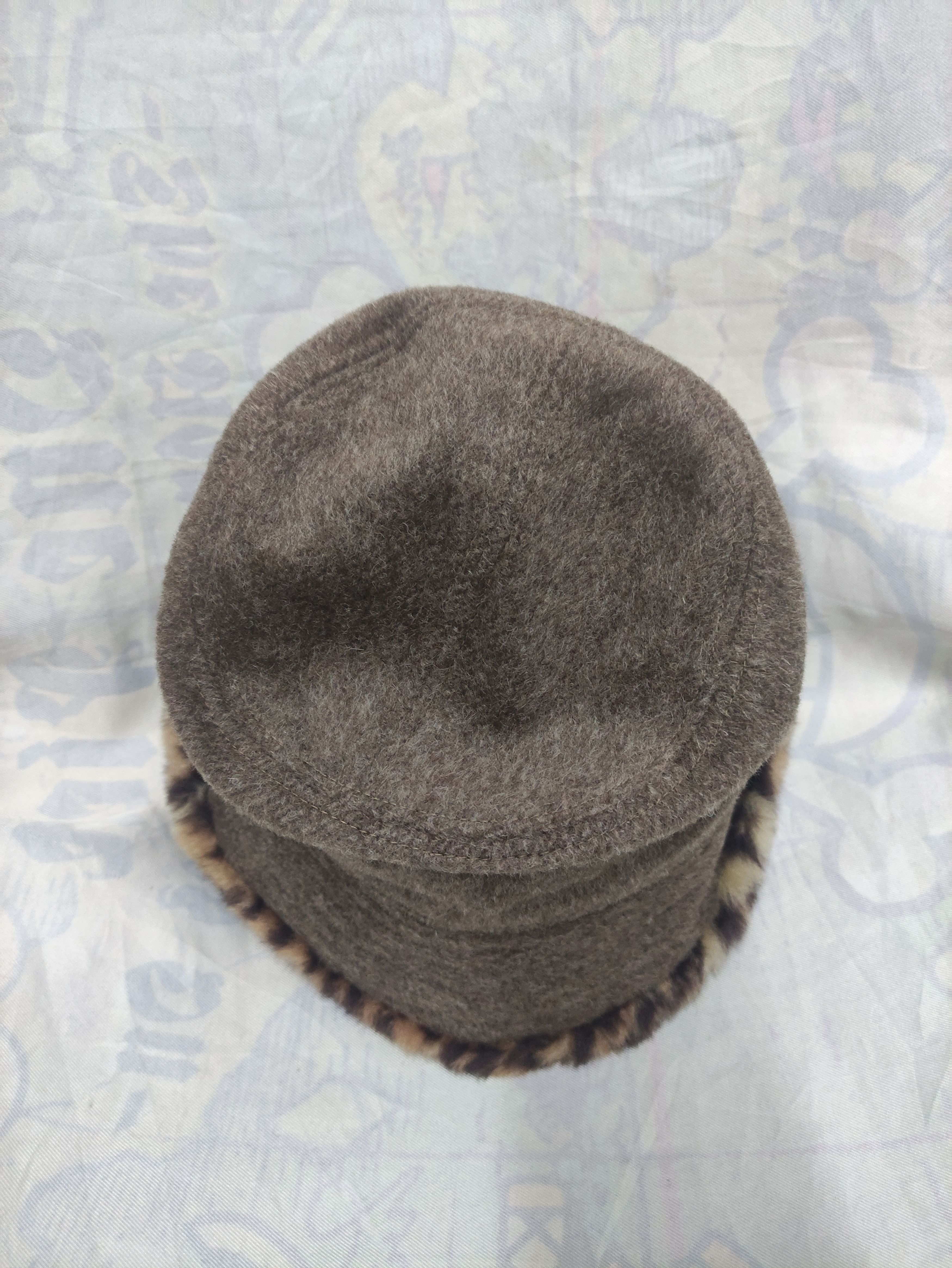 Japanese Brand MARYLIA WOOL LEOPARD BUCKET HAT Size ONE SIZE - 4 Thumbnail