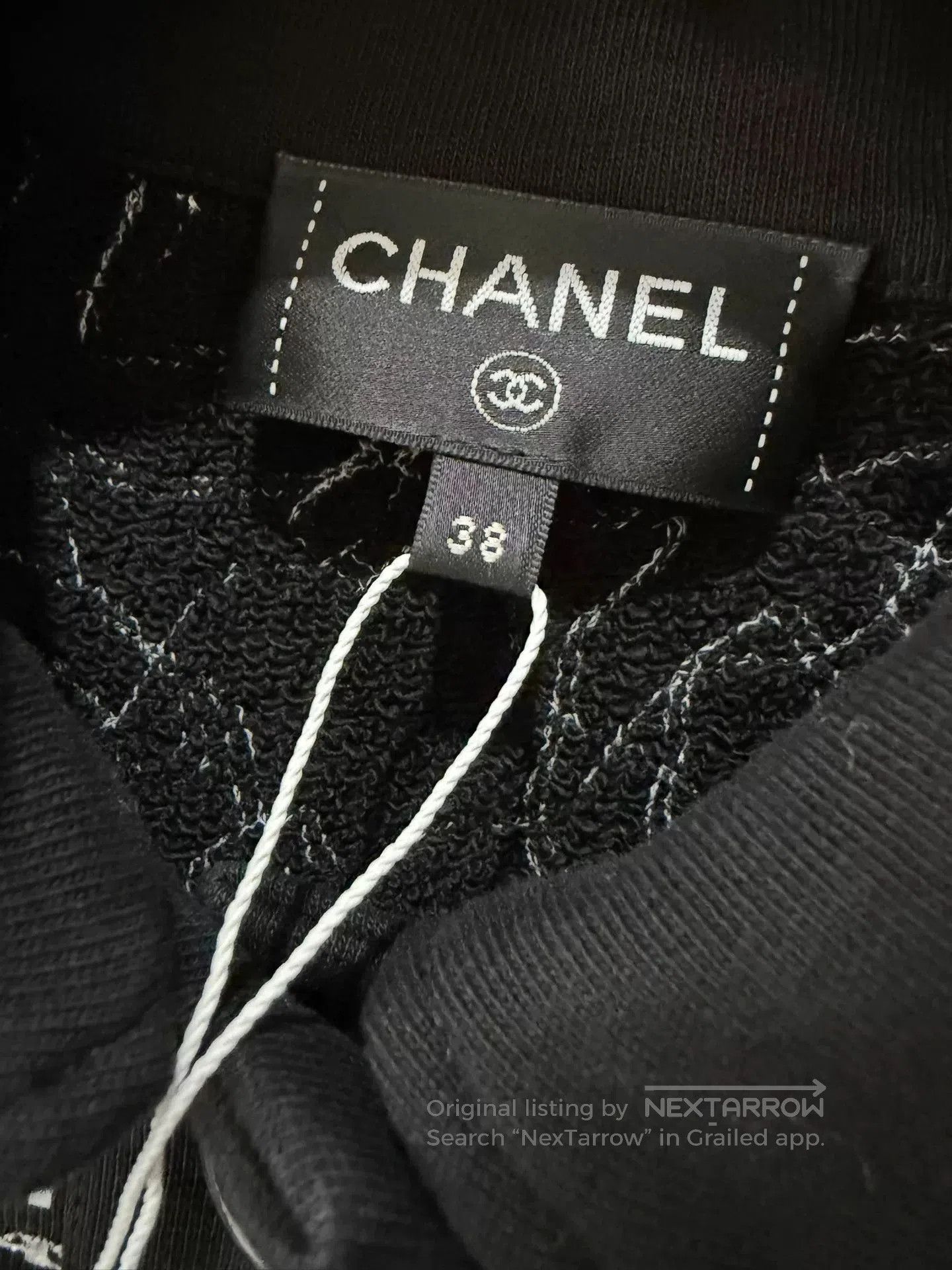 Chanel Chanel Black CC Logo Sequin Polo Top. Size US M / EU 48-50 / 2 - 3 Thumbnail