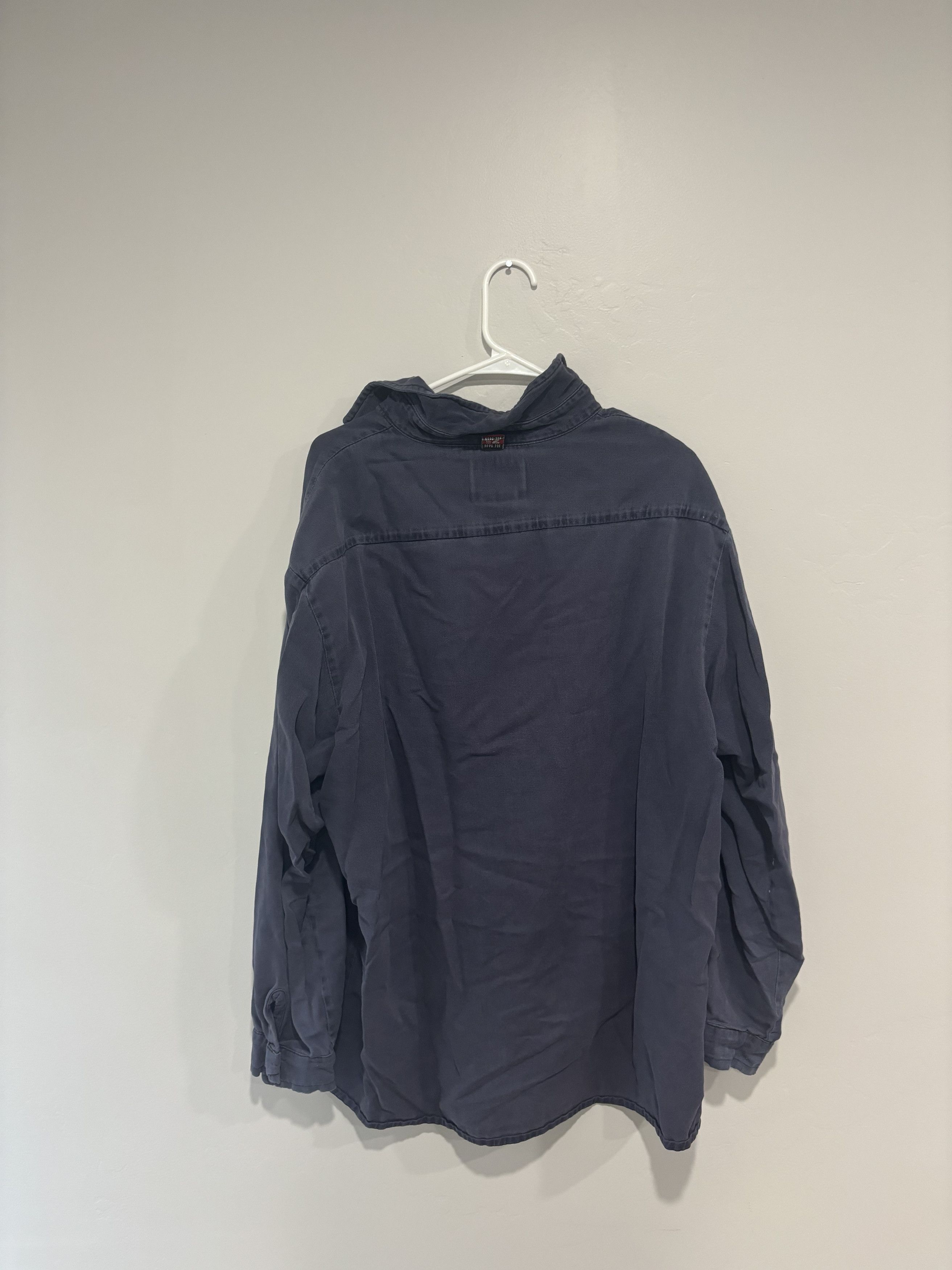 Other Navy Blue Flannel Top Size US L / EU 52-54 / 3 - 4 Thumbnail