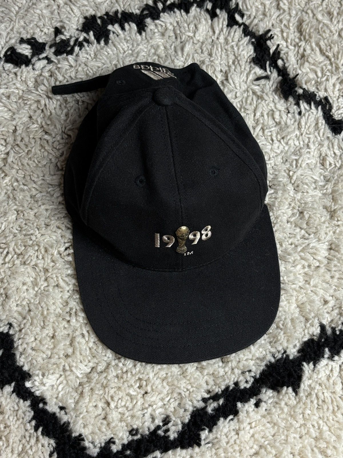 Adidas Vintage Adidas 1998 World Cup Football Archival Rare Hat Cap Size ONE SIZE - 7 Thumbnail