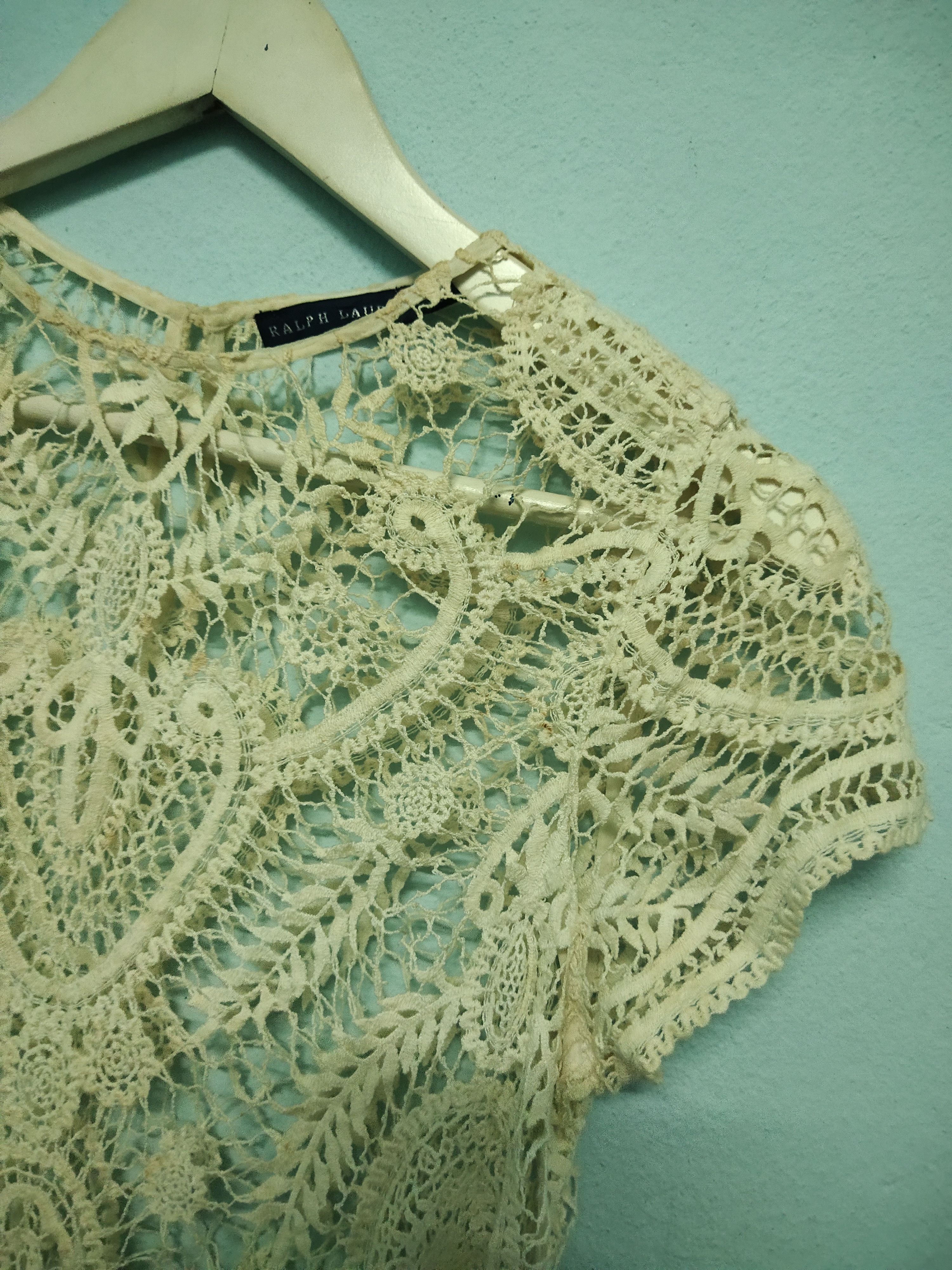 Ralph Lauren Ralph Lauren Crochet Dress Size XS / US 0-2 / IT 36-38 - 3 Thumbnail