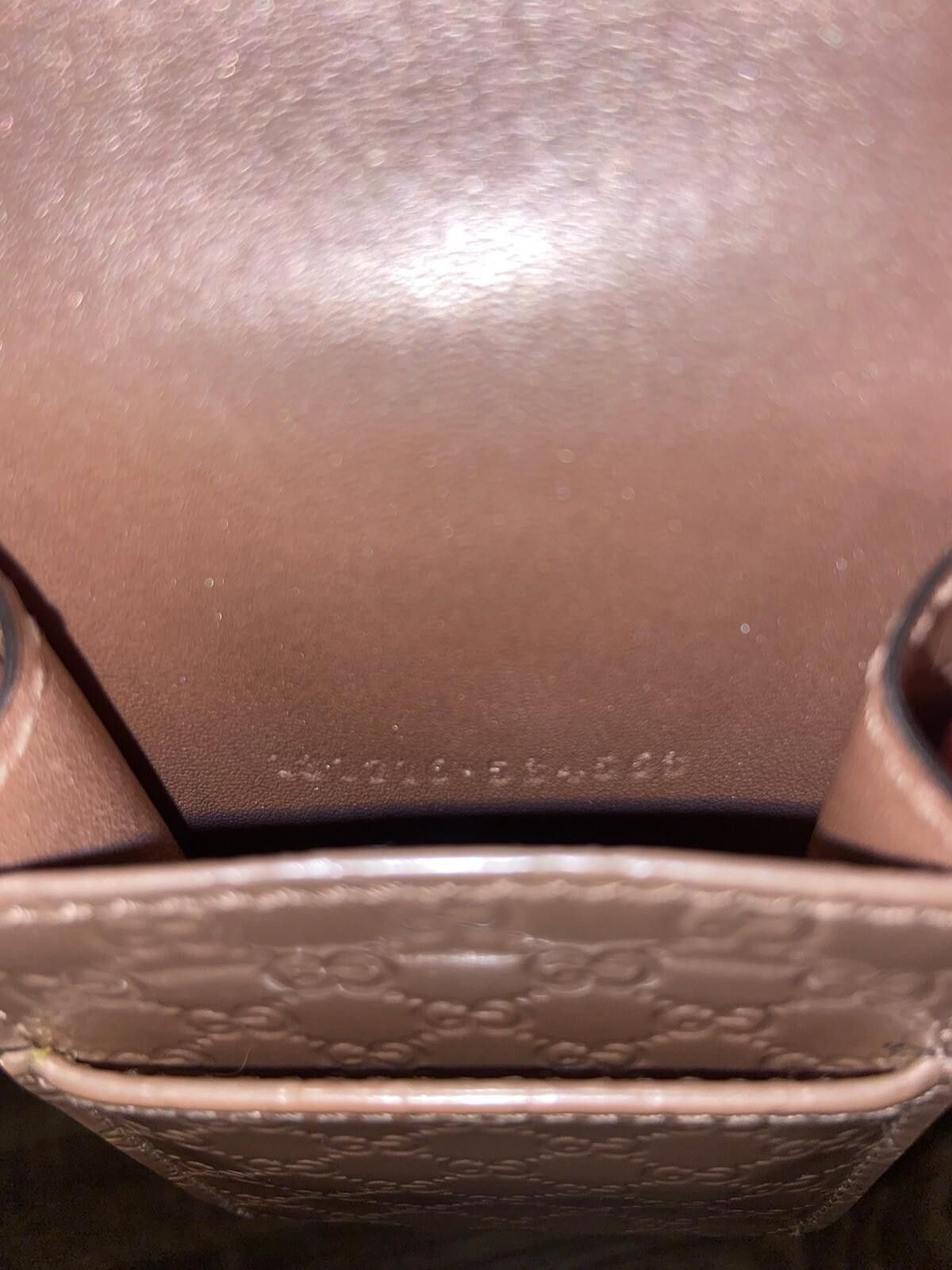 Gucci Gucci Guccissima rose gold pink leather cigarette case pouch Size ONE SIZE - 11 Thumbnail
