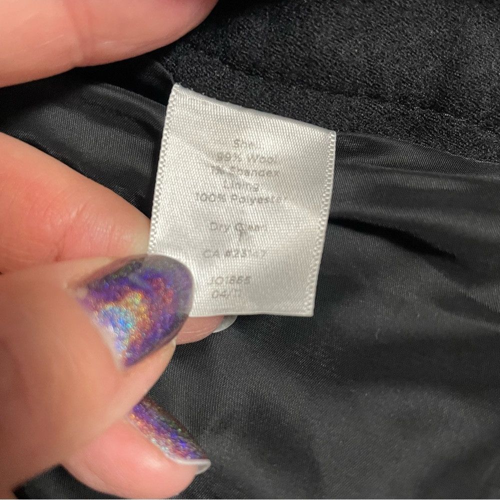 Talbots Talbots Heritage Wool Black Straight Leg Pants Size 10 Size 32" / US 10 / IT 46 - 6 Thumbnail