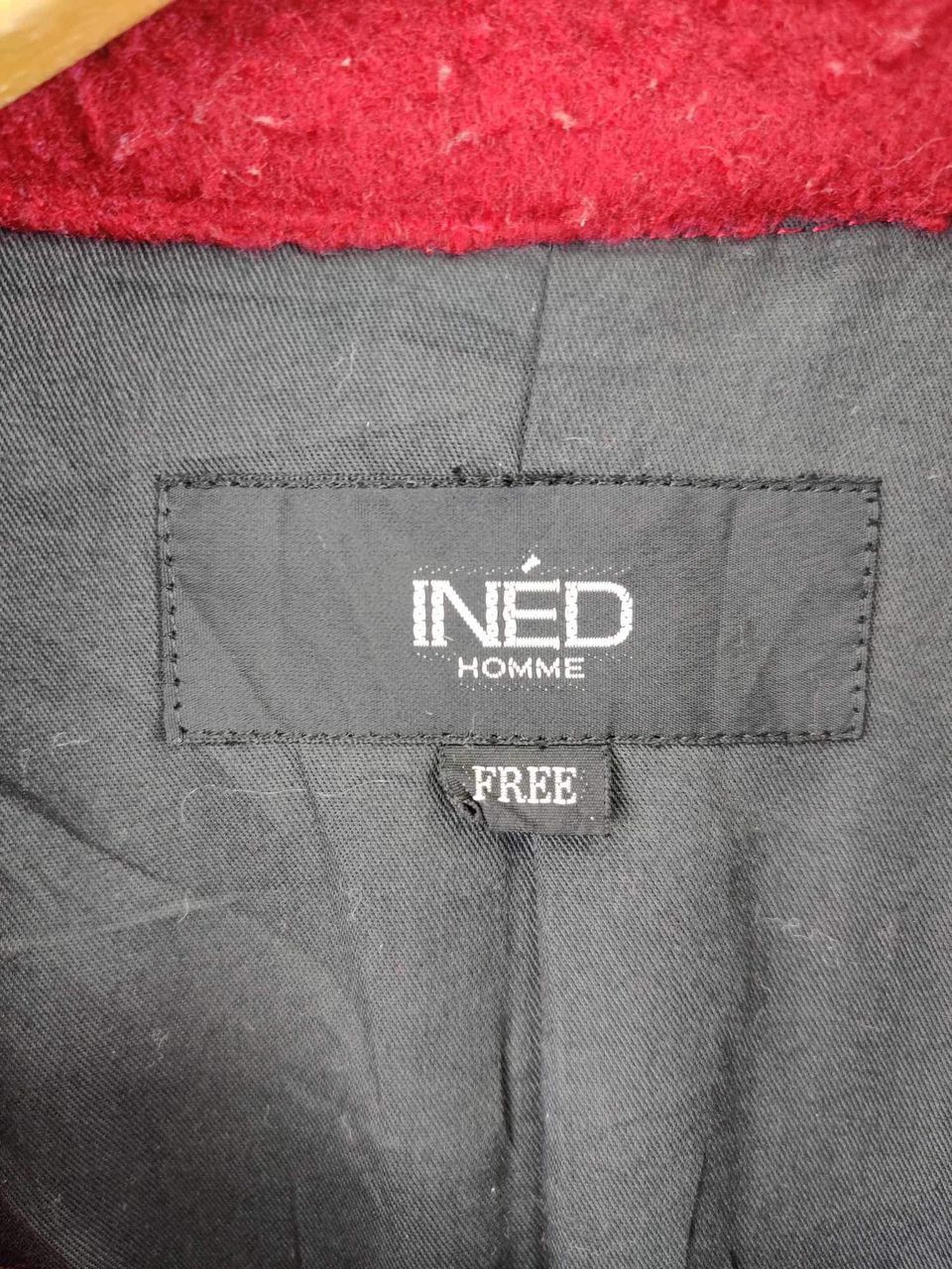 Yohji Yamamoto Vintage Ined Homme Japan Yohji Yamamoto Soft Wool Long Coat Size US M / EU 48-50 / 2 - 9 Thumbnail