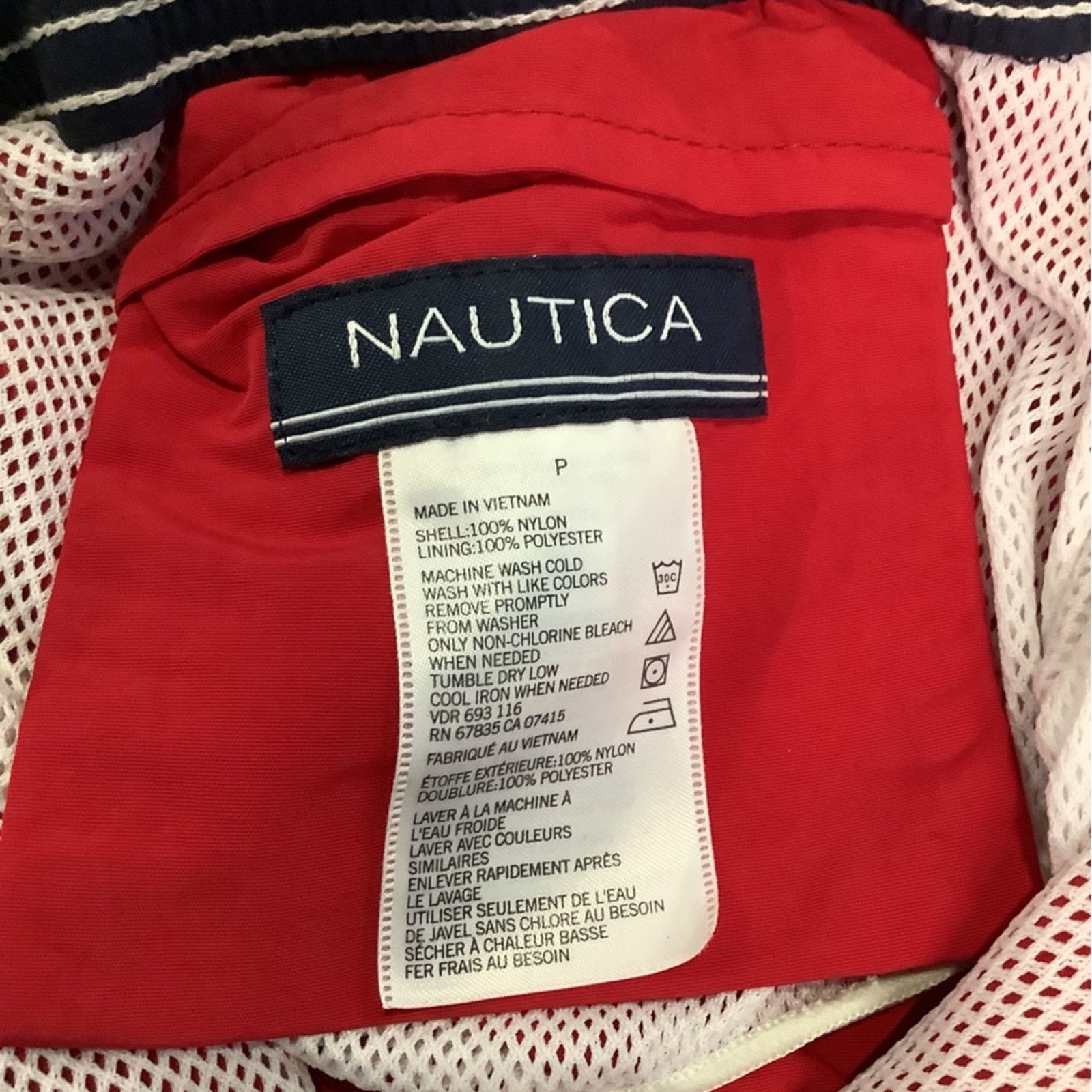 Nautica Vintage 90s Nautica Swim shorts Size US 28 / EU 44 - 3 Thumbnail
