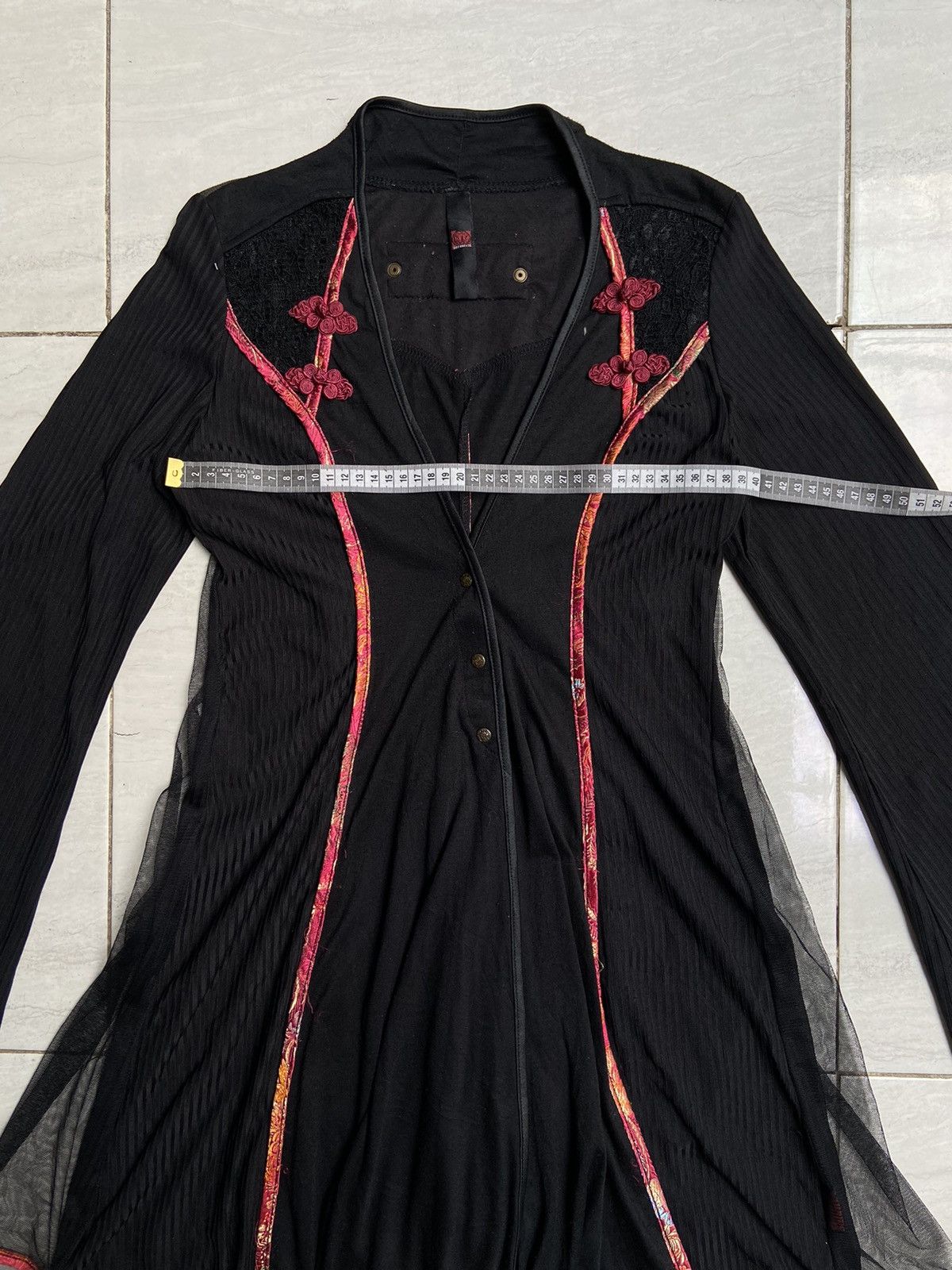 Jean Paul Gaultier × Seditionaries OZZ ONESTE Black Cardigan Size US XS / EU 42 / 0 - 3 Thumbnail