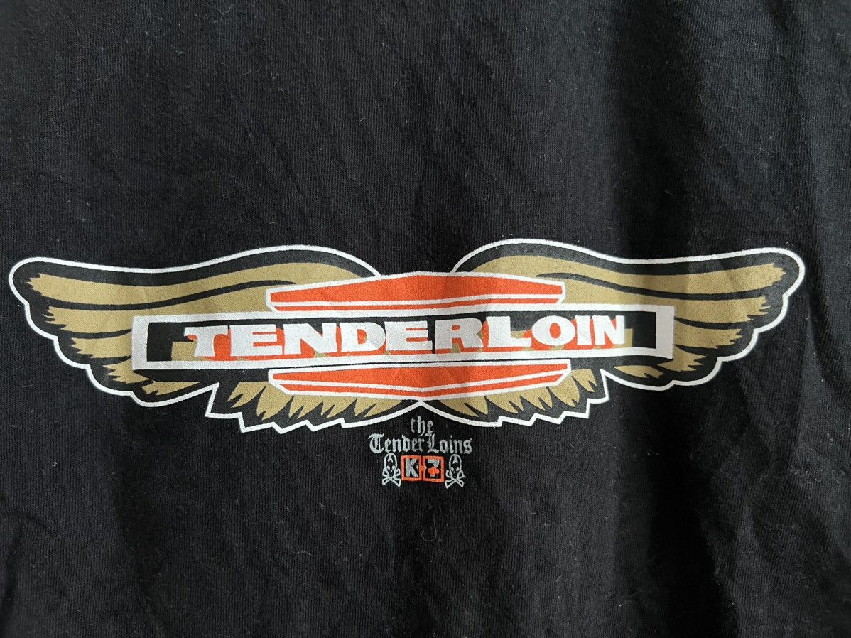 Tenderloin 1990s Tenderloin 🇯🇵 Harley Davidson Logo Two Tones Raglan Tee Size US M / EU 48-50 / 2 - 4 Thumbnail