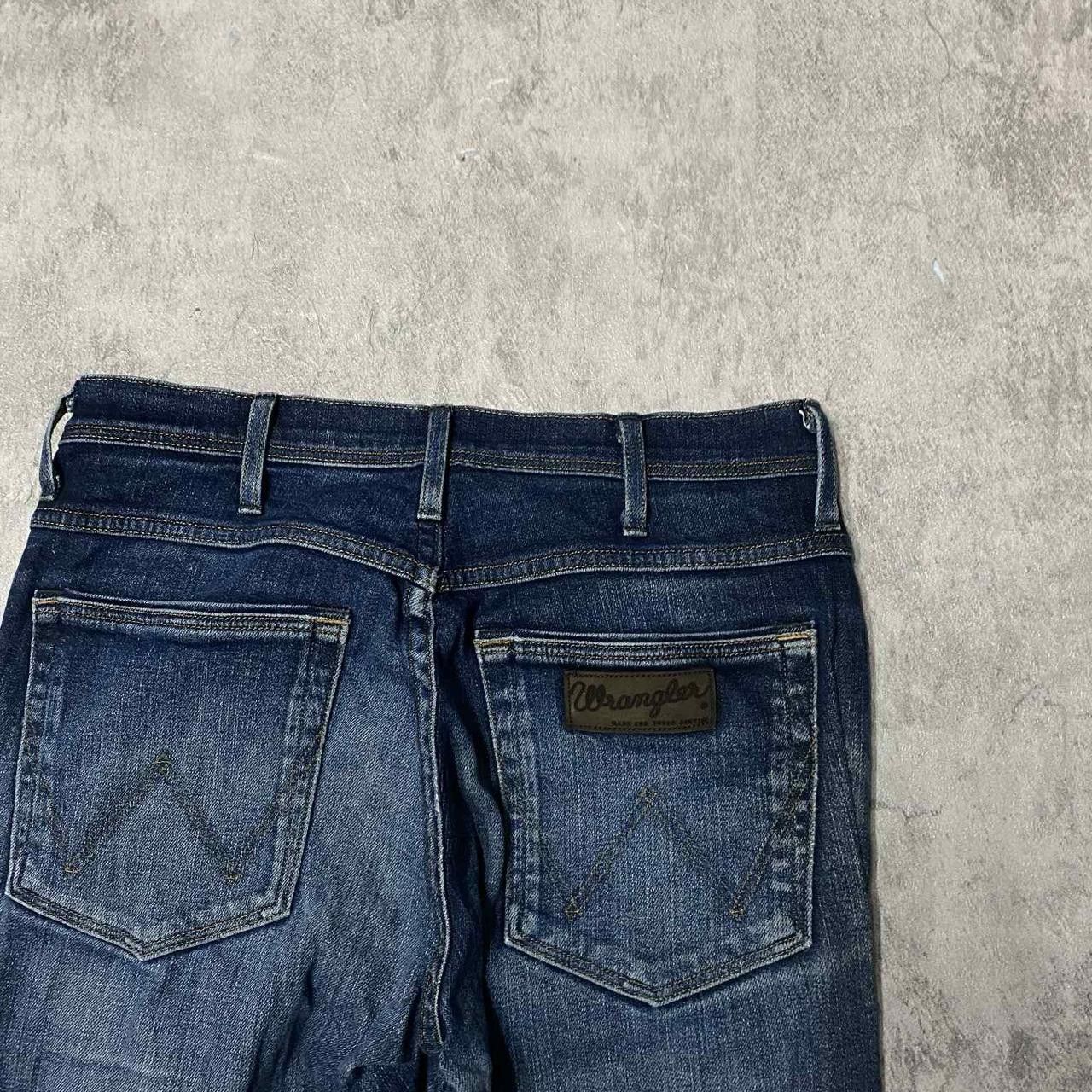 Wrangler Wrangler dark wash straight leg jeans #western Size 30" / US 8 / IT 44 - 4 Thumbnail