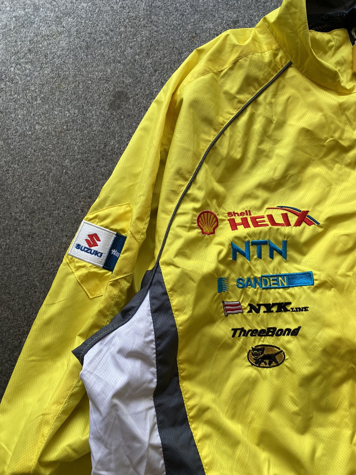 NASCAR Suzuki Team Racing Windbreaker Moto Jacket Size US XXL / EU 58 / 5 - 4 Thumbnail