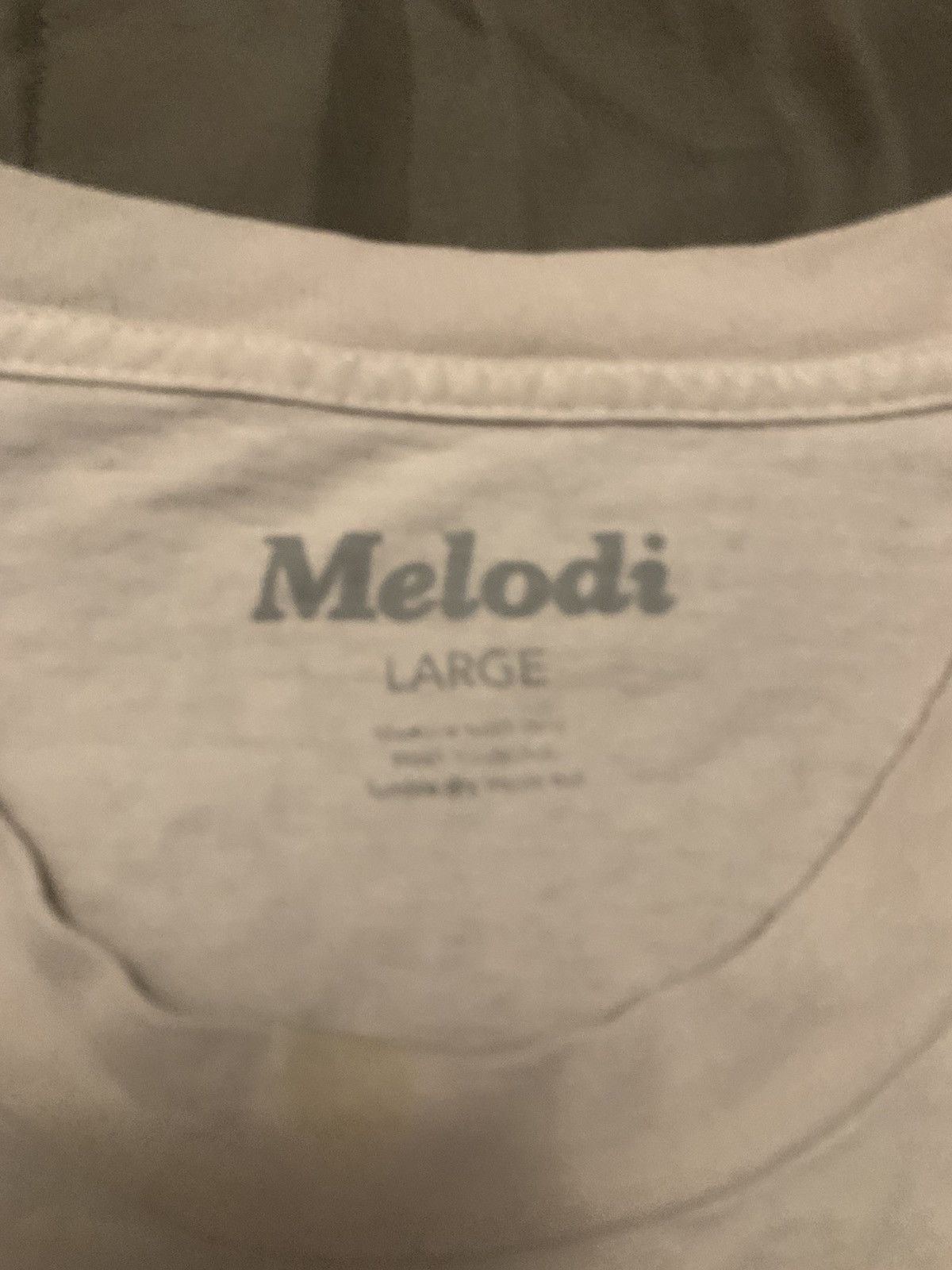 EC Melodi EC Melodi White Tee Size US L / EU 52-54 / 3 - 2 Thumbnail