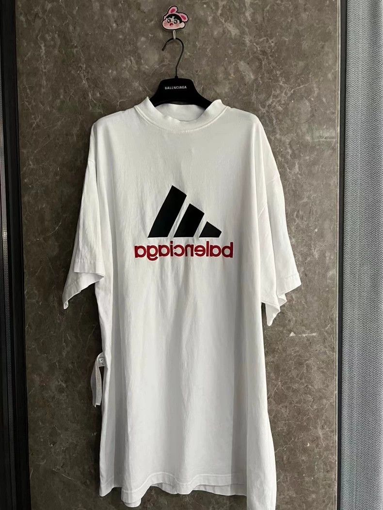 Balenciaga adidas Collaboration Print Short Sleeve