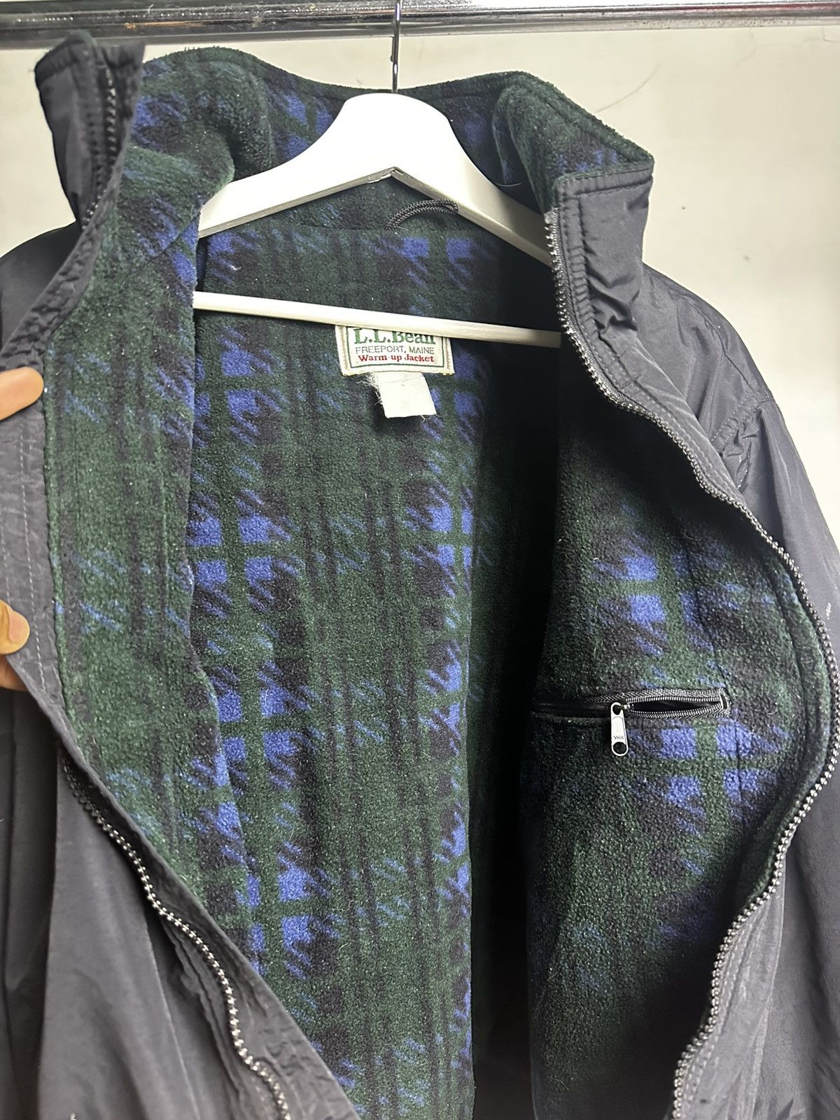 L.L. Bean 90’s L.L.Bean Fleece-Lined Warm-up Jacket Size US M / EU 48-50 / 2 - 13 Thumbnail
